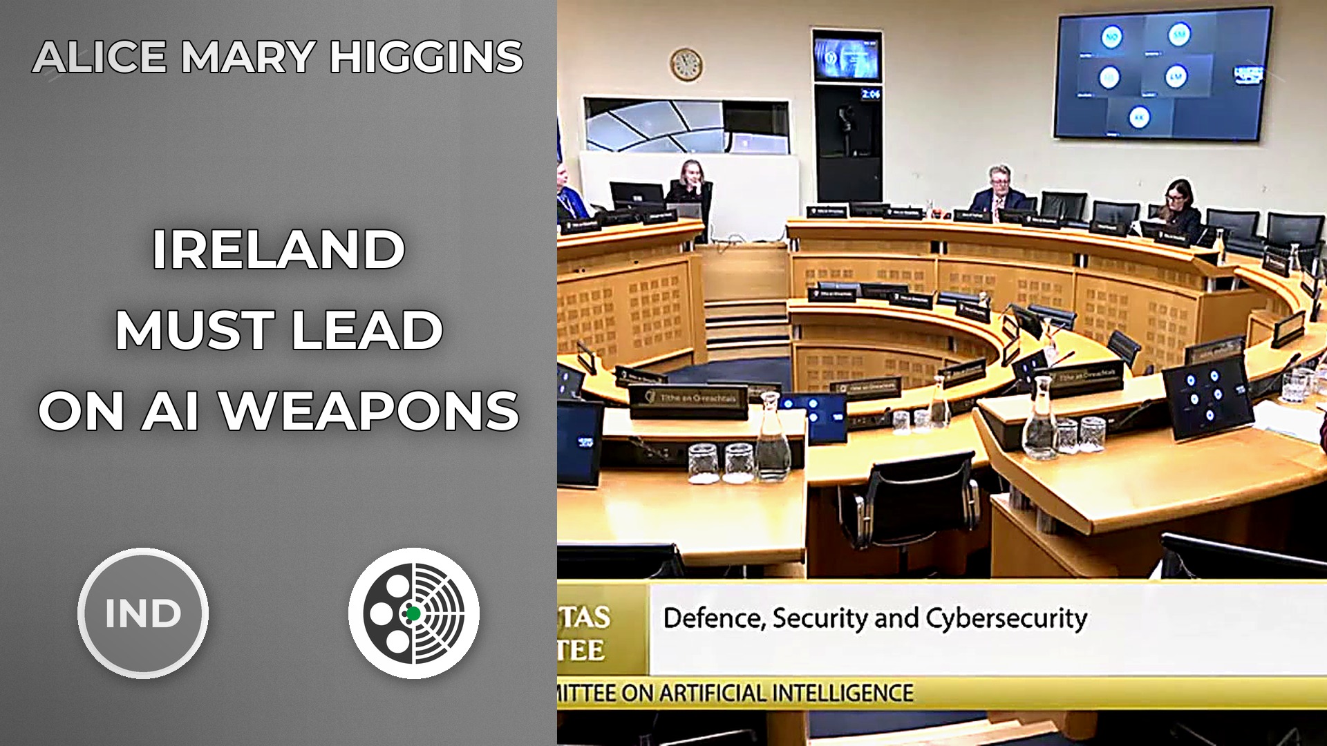 Alice-Mary Higgins: Calls for Ireland to Lead on AI Weapons Law