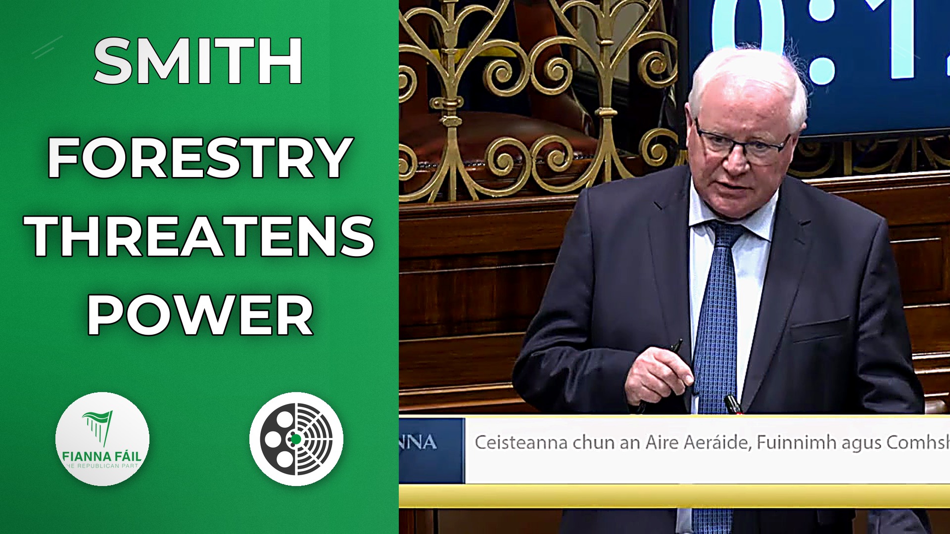 Brendan Smith: Demand for Faster Forestry Laws After Storm Éowyn