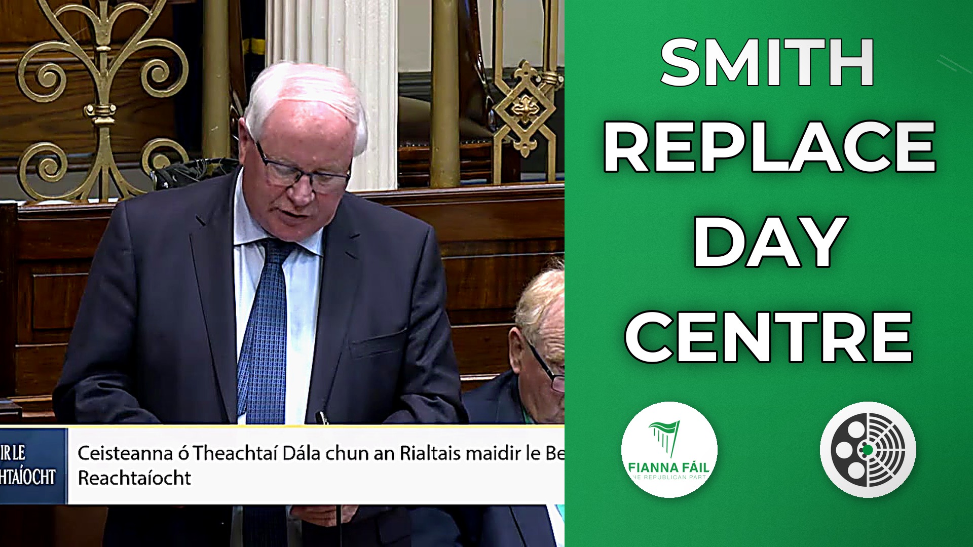 Brendan Smith: Urgent call to replace The Day Centre