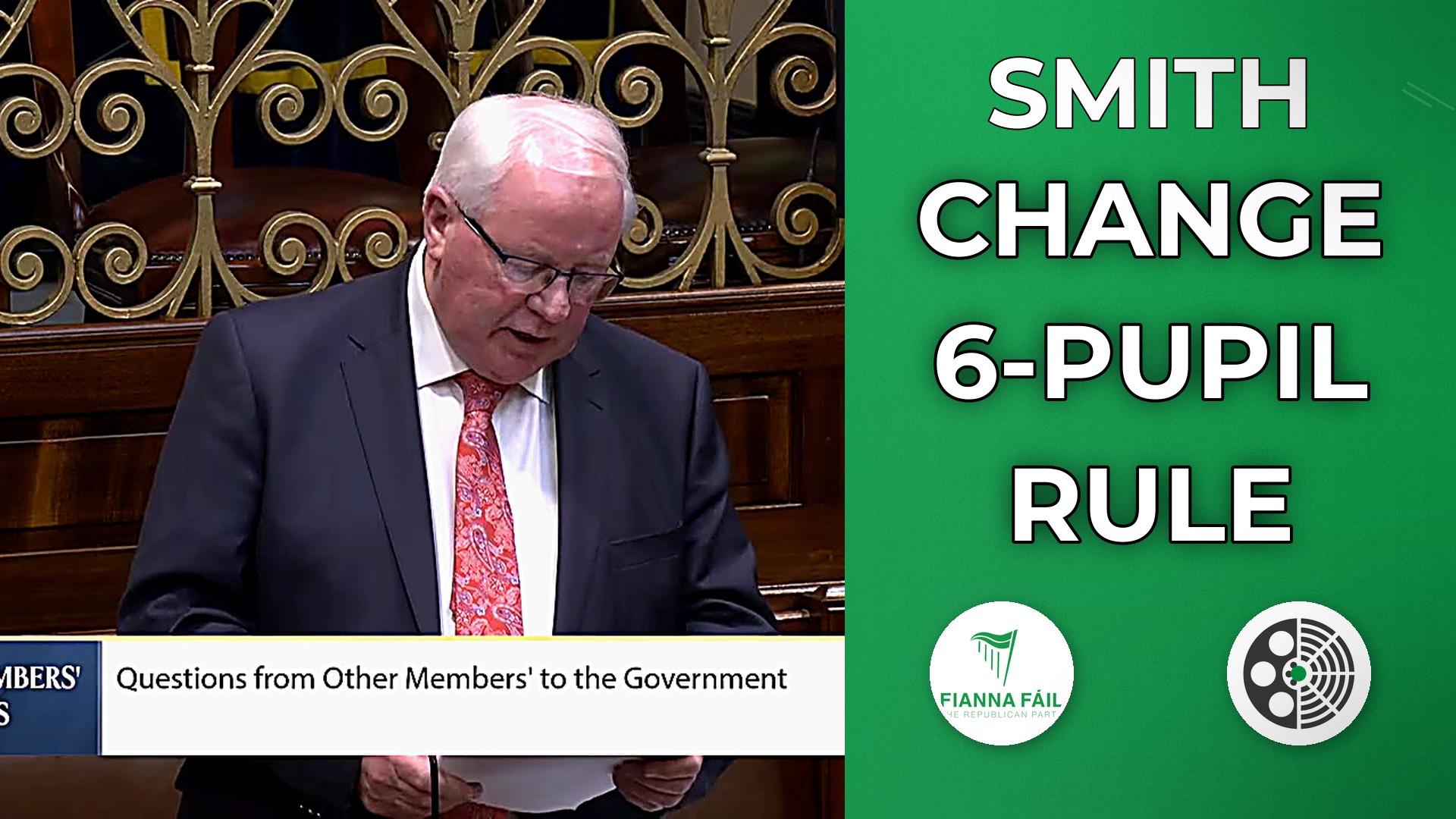 Brendan Smith: Change the 6-Pupil Threshold for Special Classes