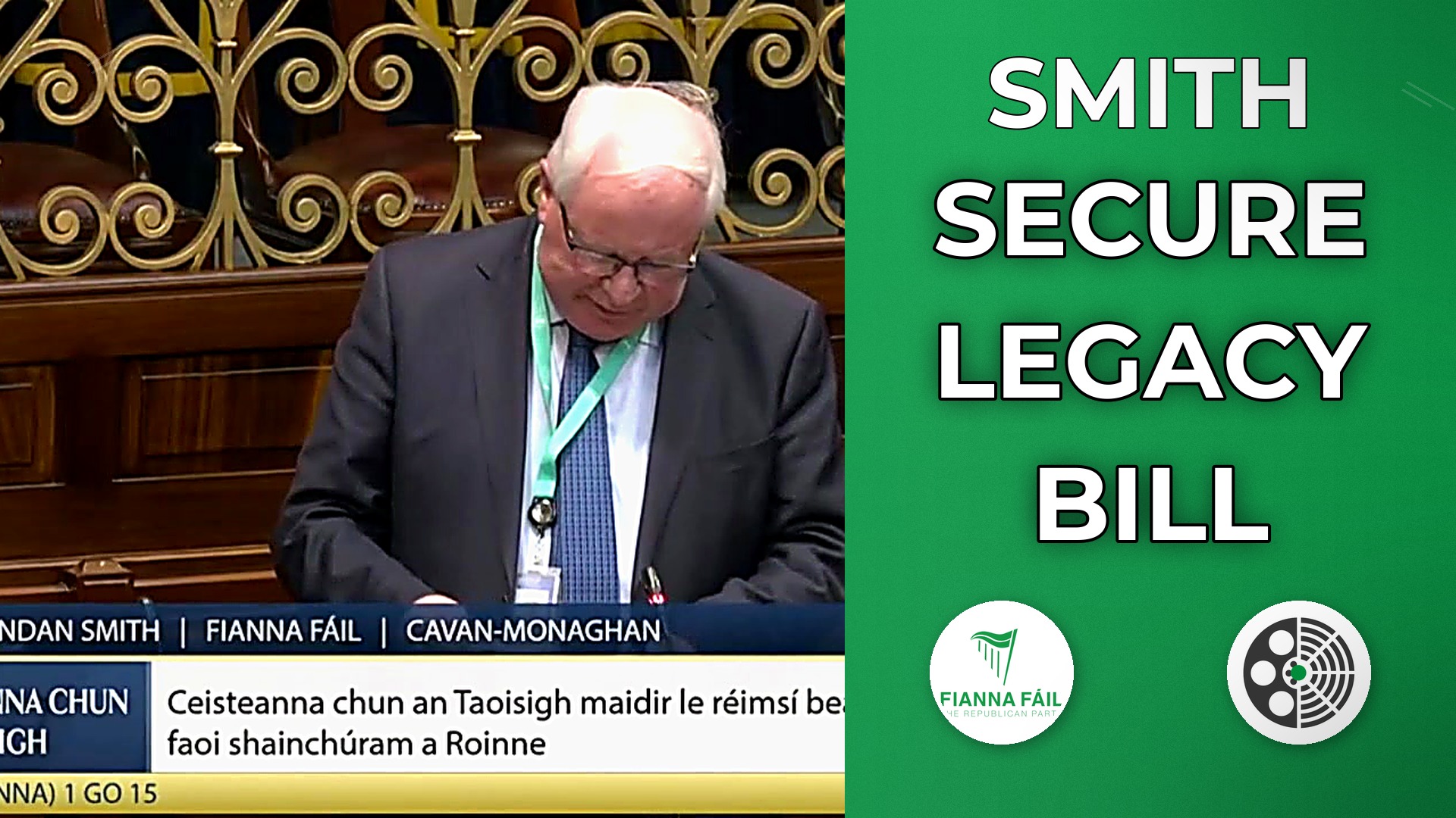 Brendan Smith: Progress on Legacy Bill and Monaghan Inquiry