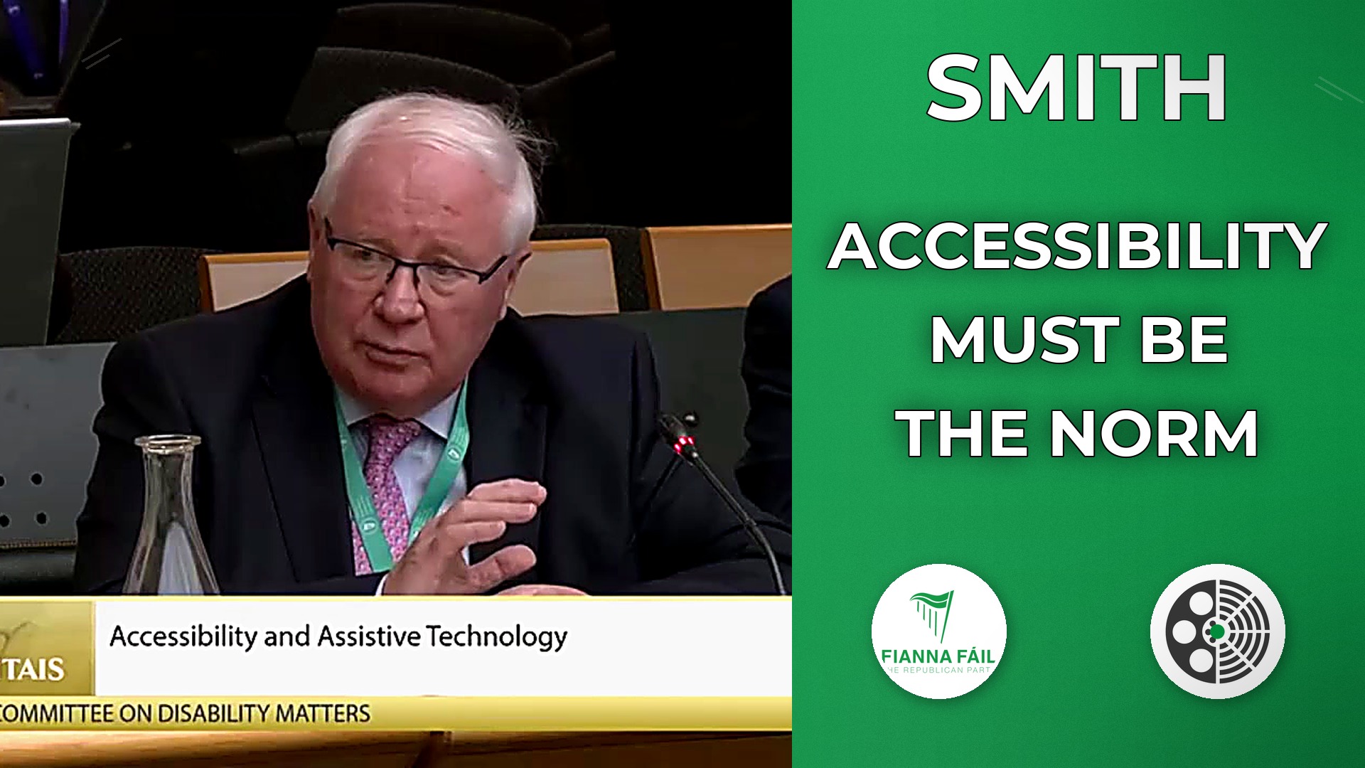 Brendan Smith: Accessibility must be the norm, not exception