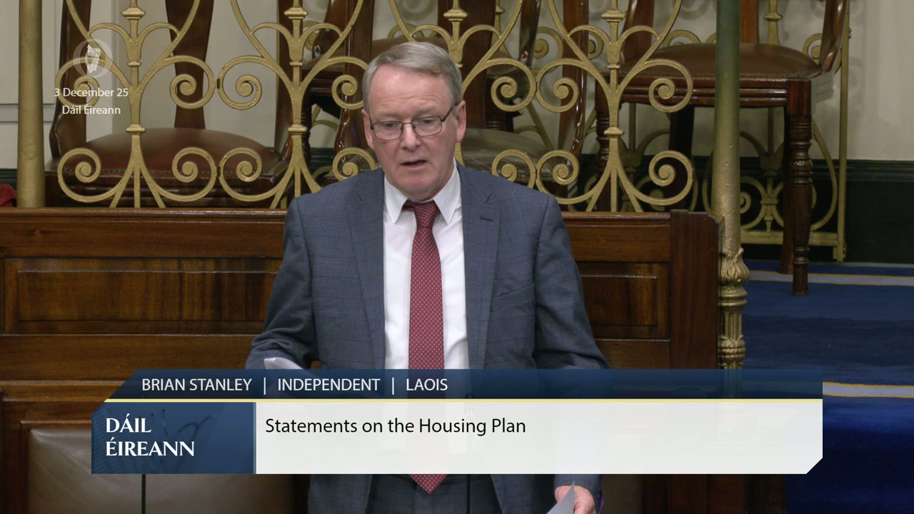 Brian Stanley: Calls for mass-produced homes and rent rollback