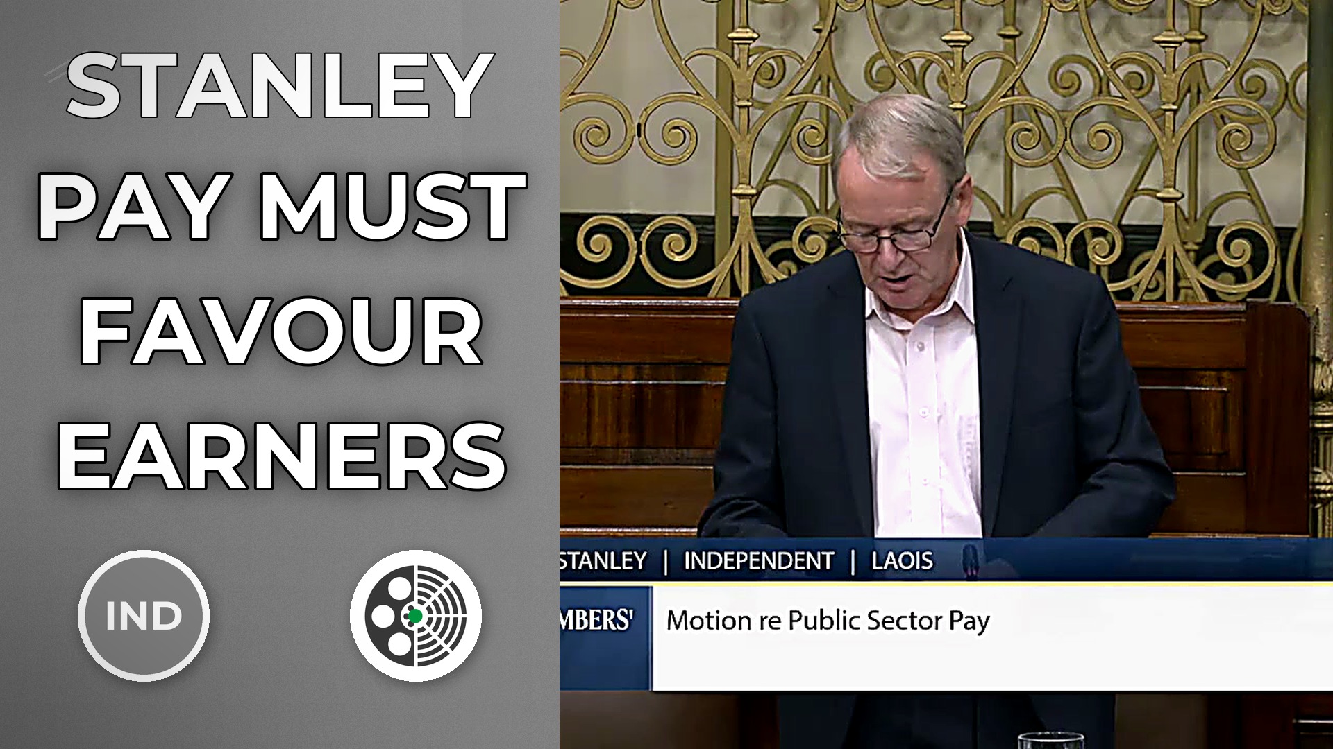 Brian Stanley says public sector pay must favour lower earners