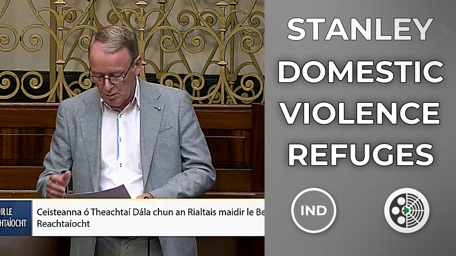 Brian Stanley: Domestic violence epidemic and refuge crisis