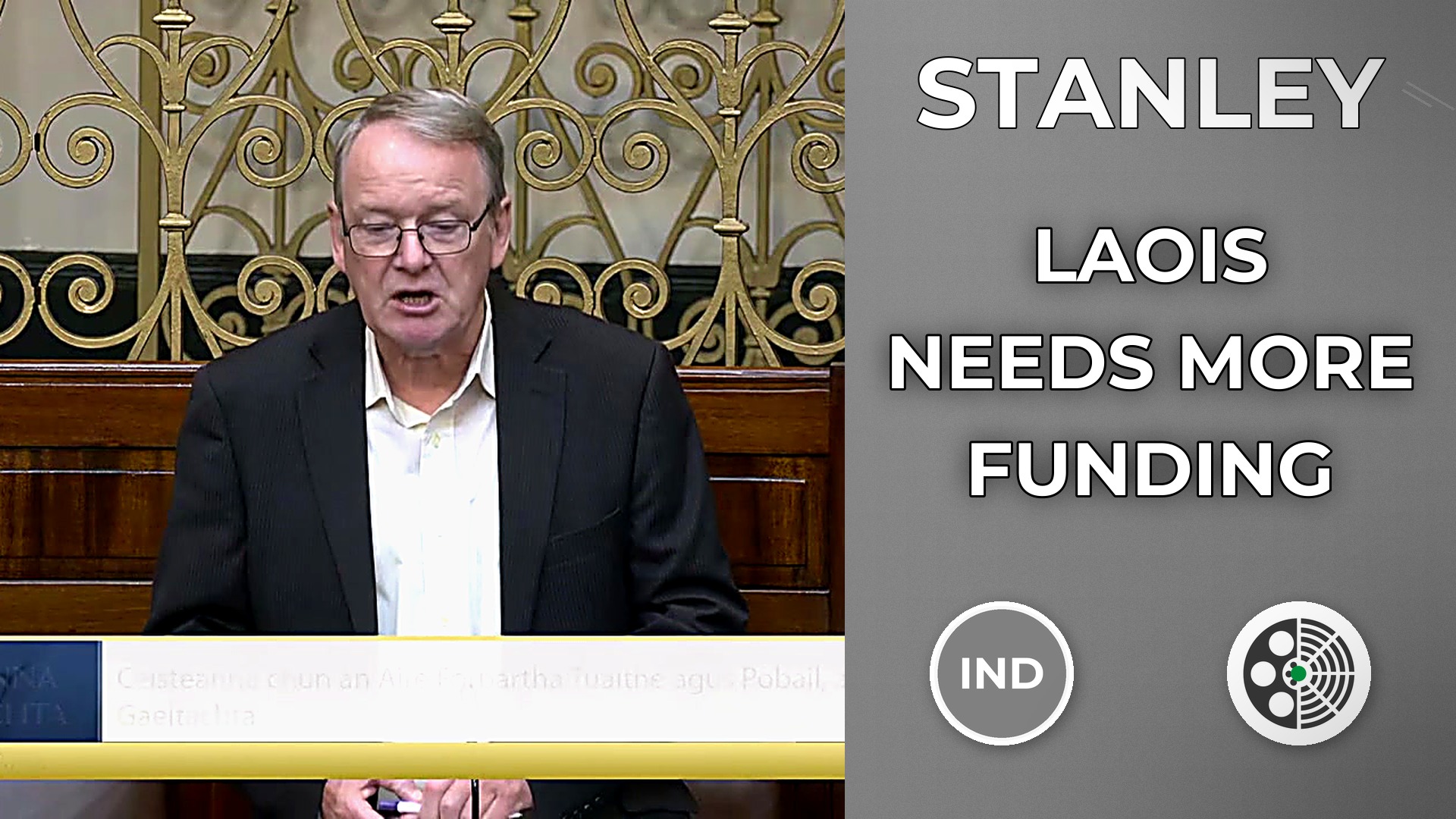 Brian Stanley urges review of Local Improvement Scheme funding
