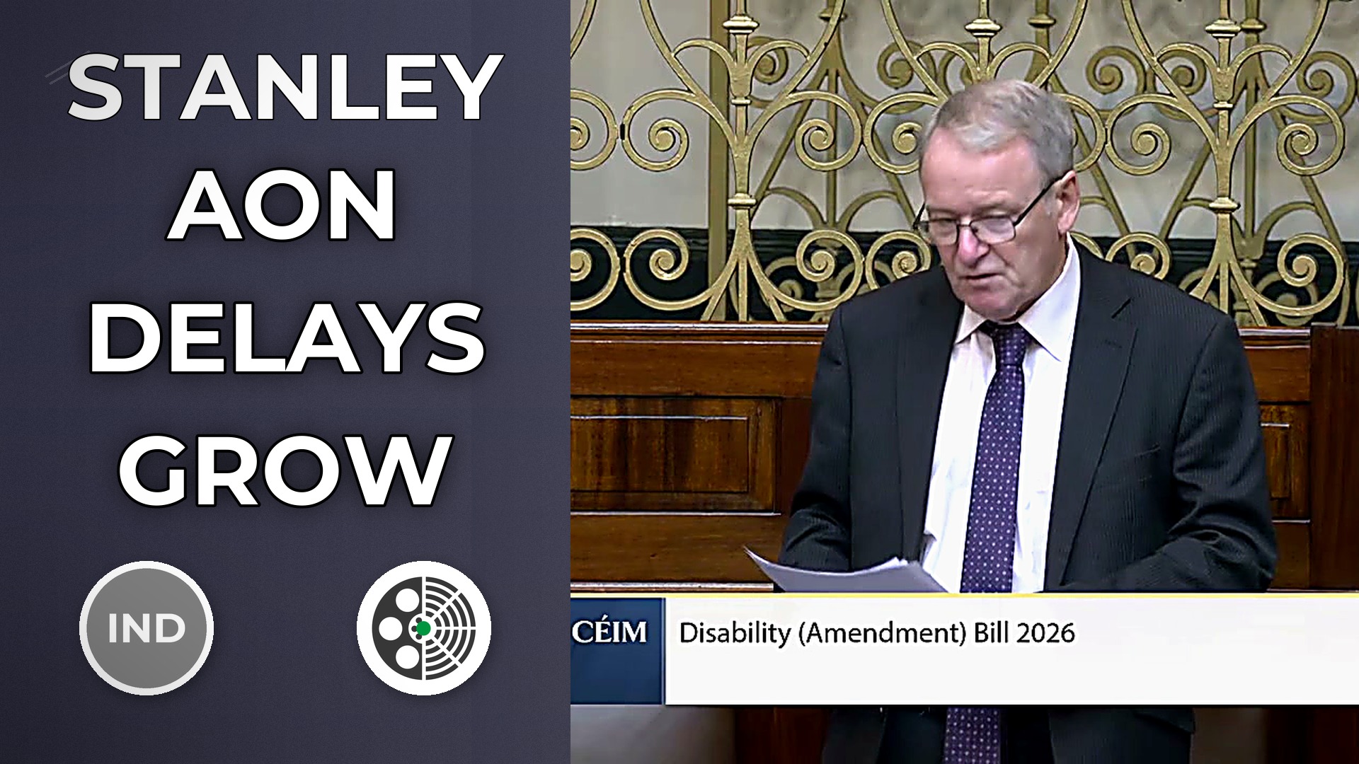 Brian Stanley calls for action on special needs assessments