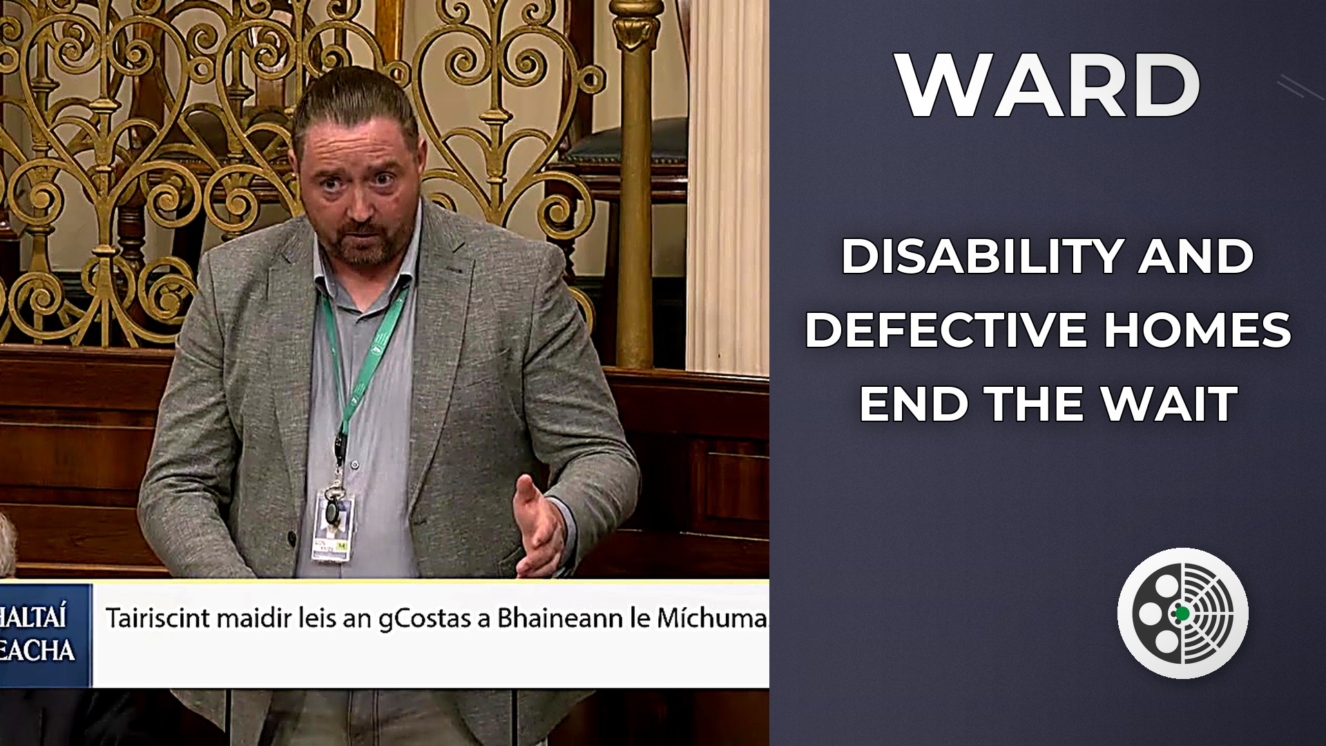 Charles Ward: Urgent plea on cost of disability, defective homes