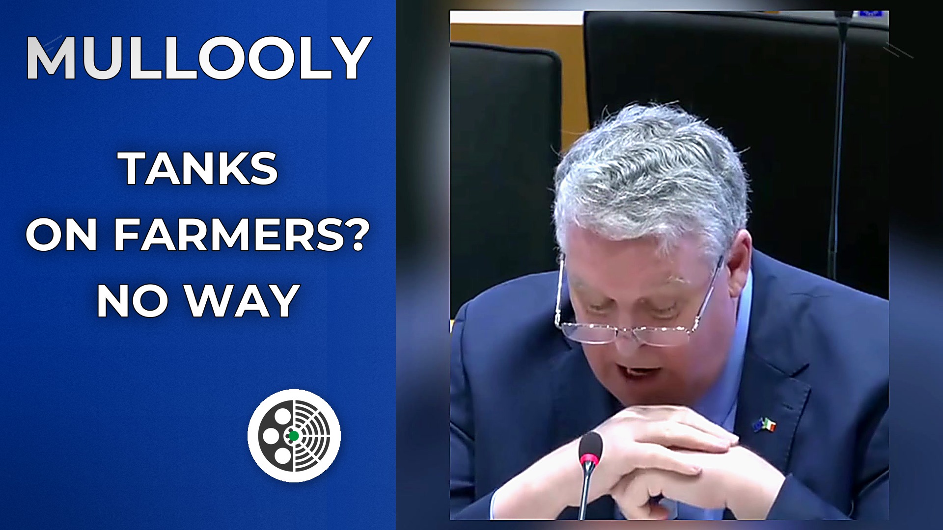 Ciarán Mullooly: Don't Send Tanks to Farmers
