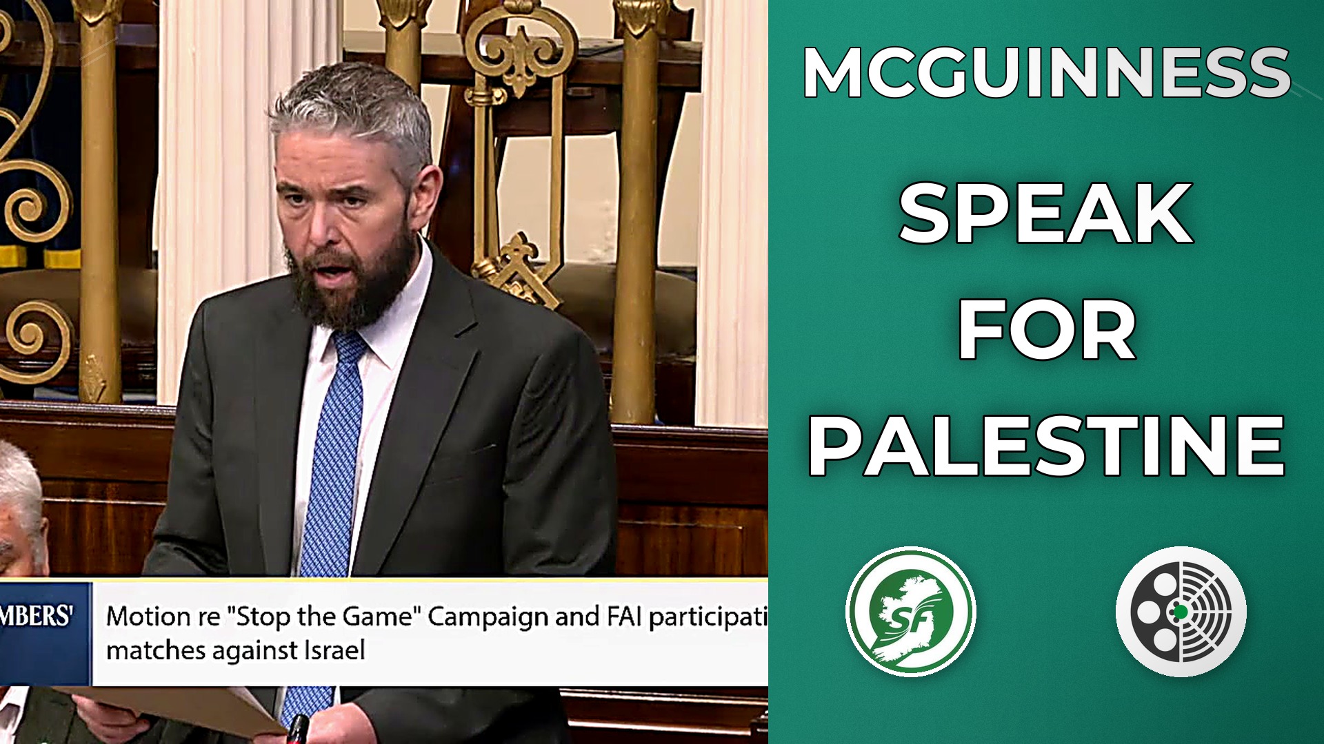 Conor D McGuinness: on"Stop the Game" Campaign
