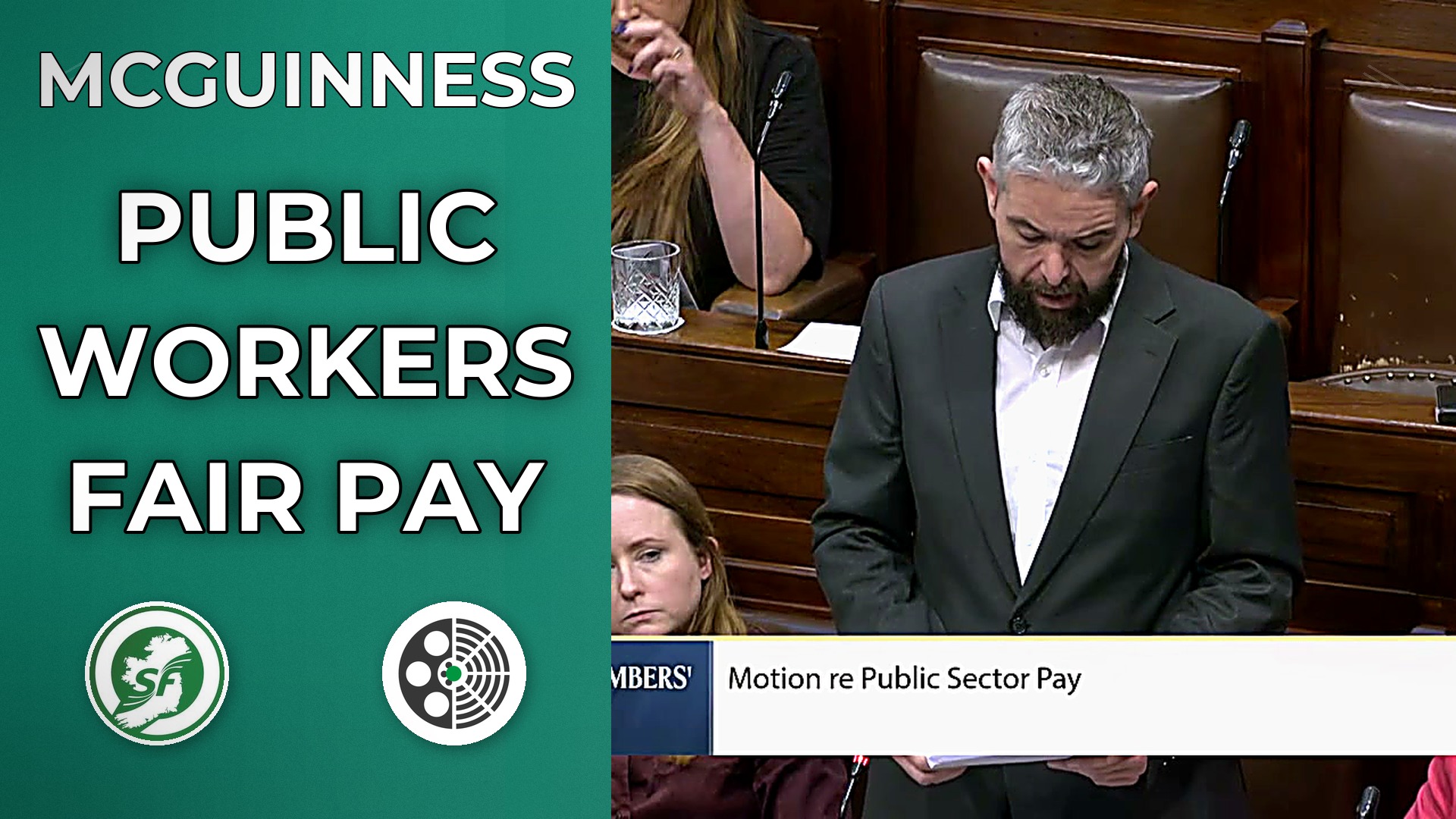 Conor D McGuinness: Public Sector Workers Deserve Fair Pay