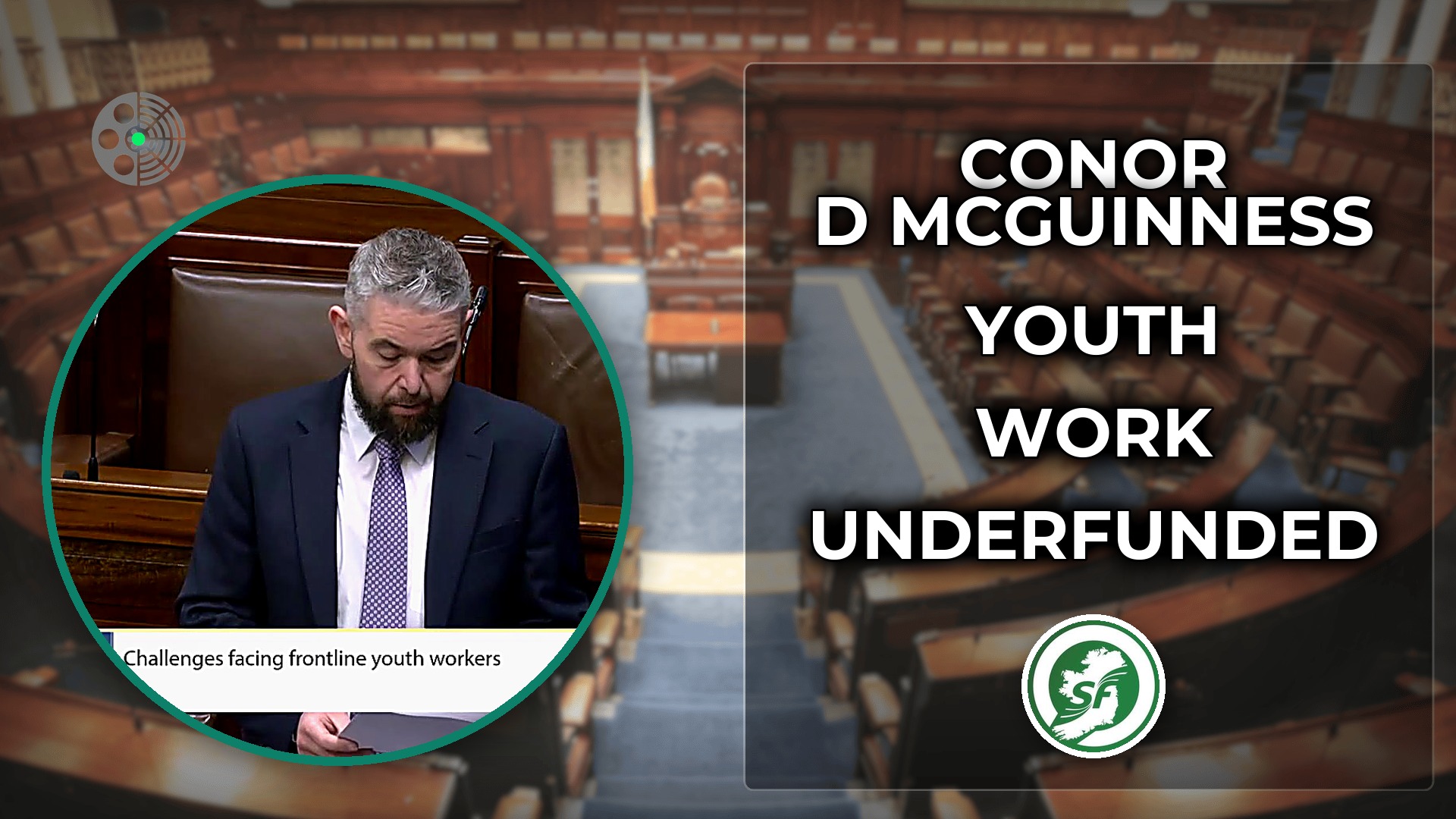 Conor D McGuinness: Youth Work Failing - Fund It Now