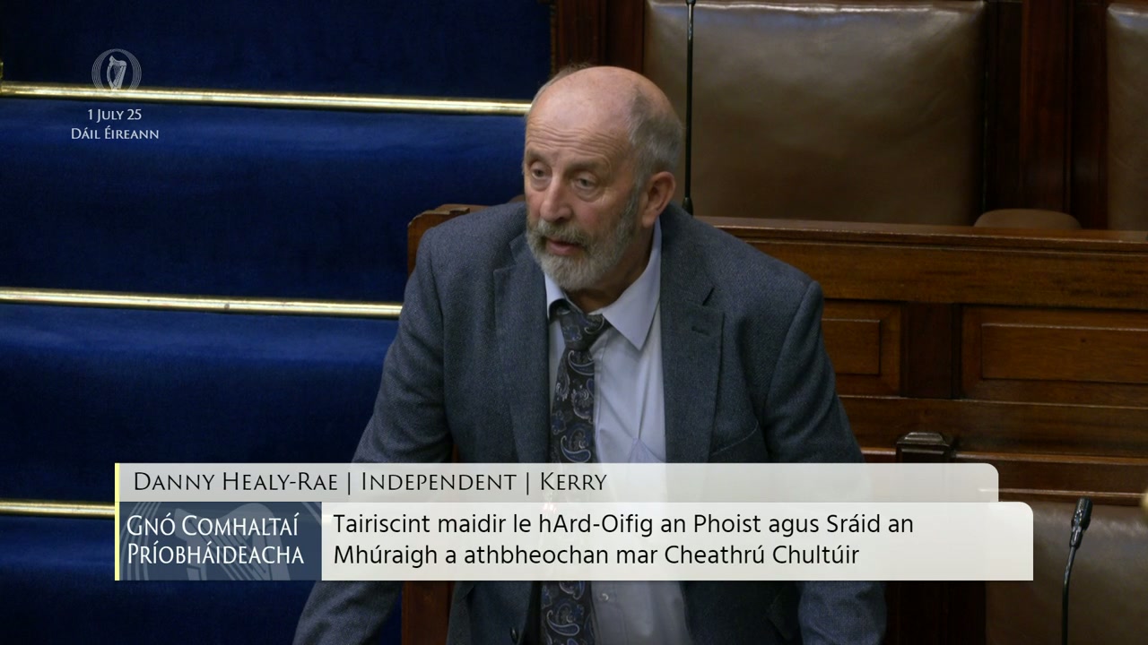 Danny Healy-Rae urges GPO preserved as a non-commercial memorial