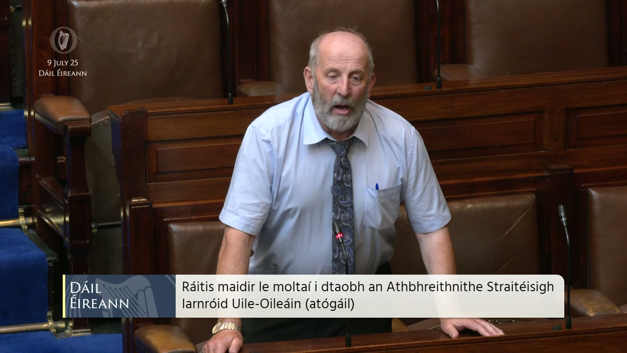 Danny Healy-Rae urges trains, dining car and automated crossing