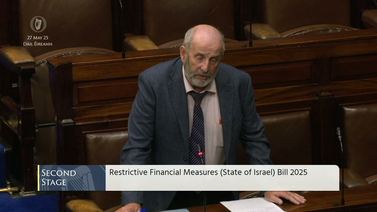 Danny Healy-Rae urges Parliament to send strong message to stop war