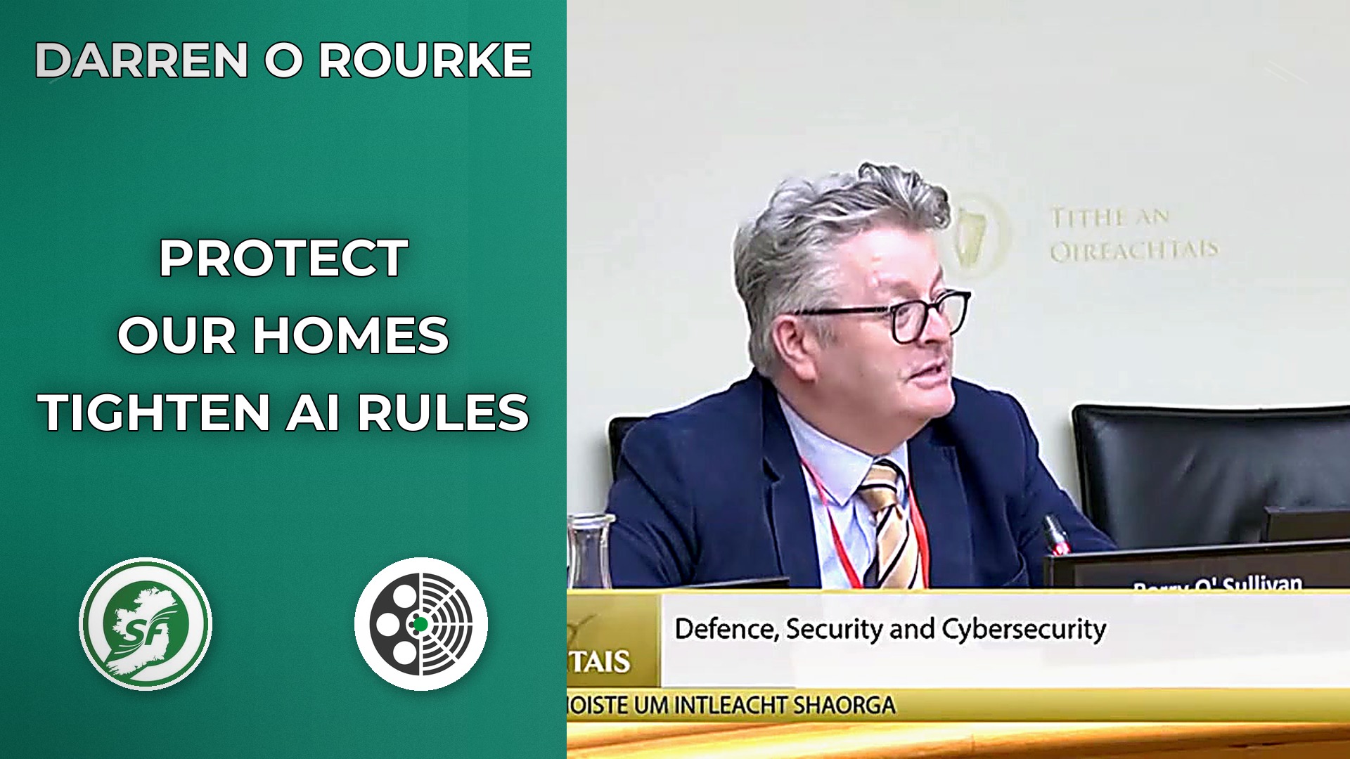 Darren O'Rourke Urges Ireland to Tighten AI Risk Rules