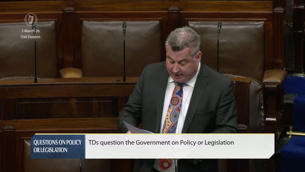 George Lawlor exposes radio audio linking evictions to rental rules