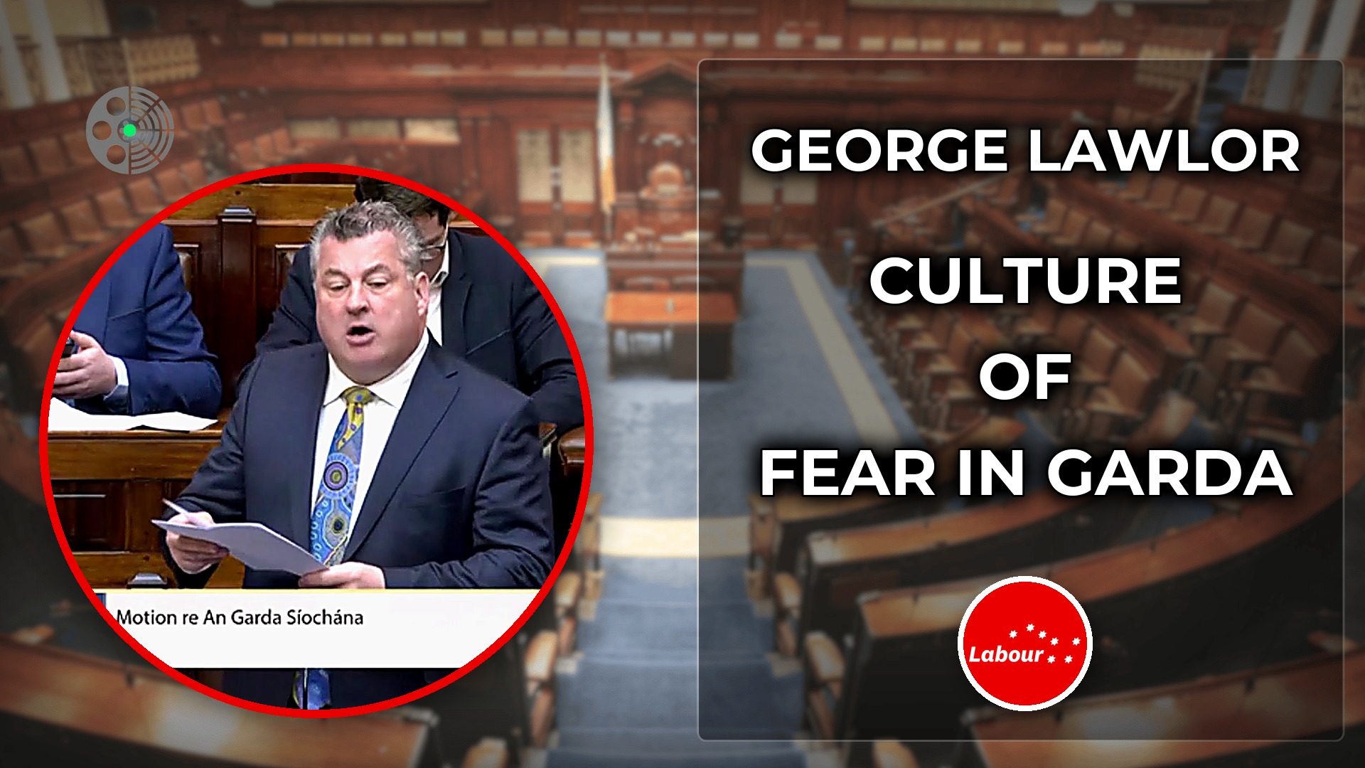 George Lawlor: 'Culture of Fear' Driving Garda Exodus