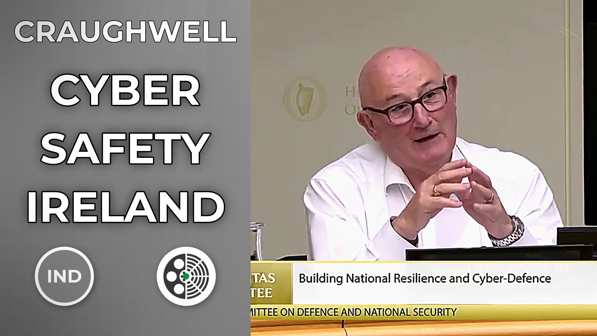 Gerard P. Craughwell asks if Ireland is investing enough in cyber security