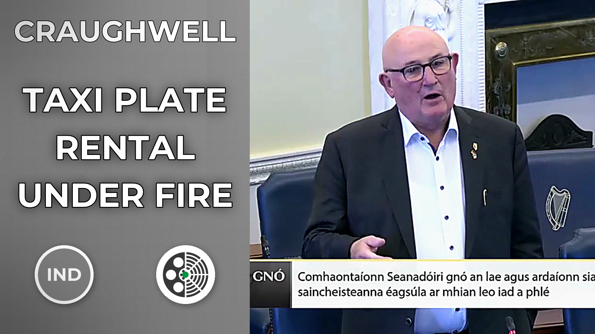 Gerard P. Craughwell questions taxi plate rental system
