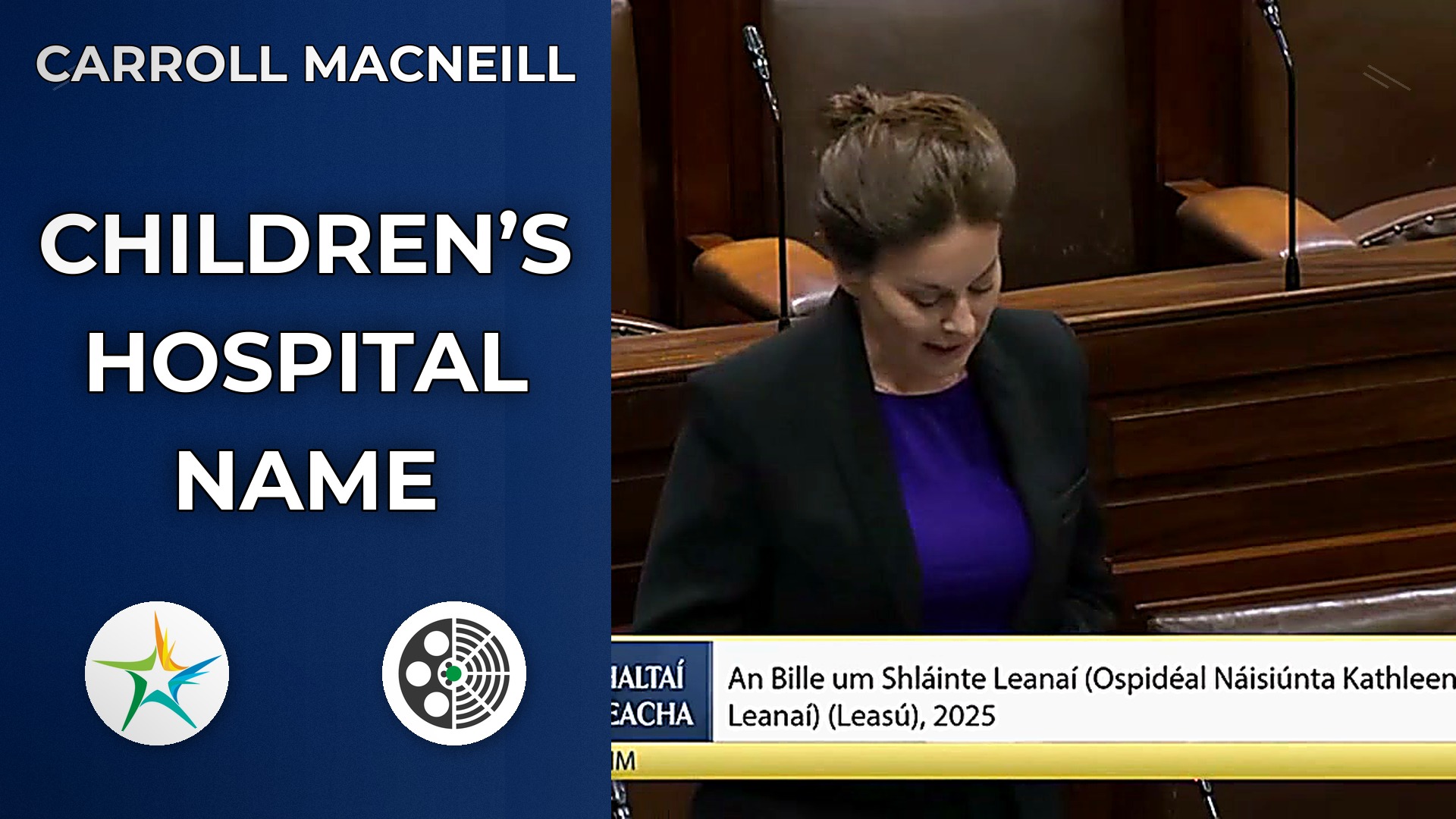 Jennifer Carroll MacNeill backs Kathleen Lynn lecture theatre