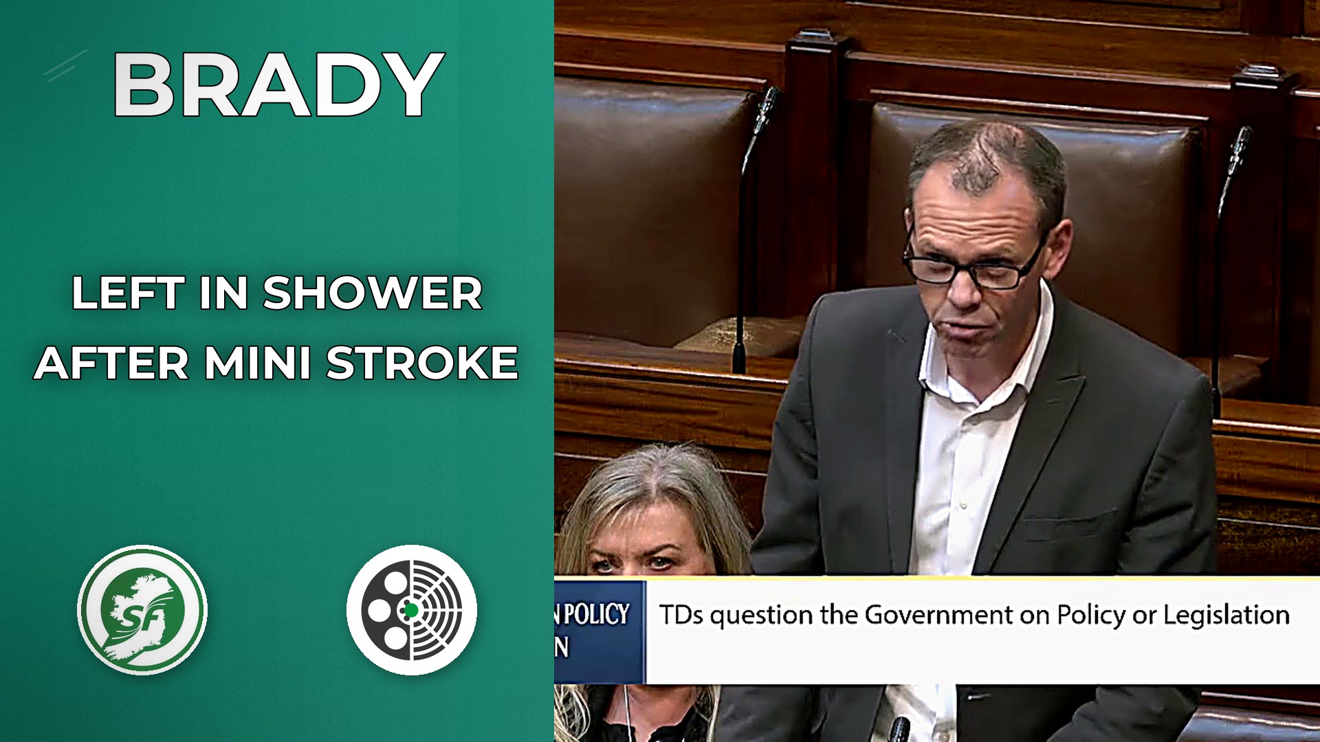 John Brady: Patient Left in A&E Shower After Suspected Stroke