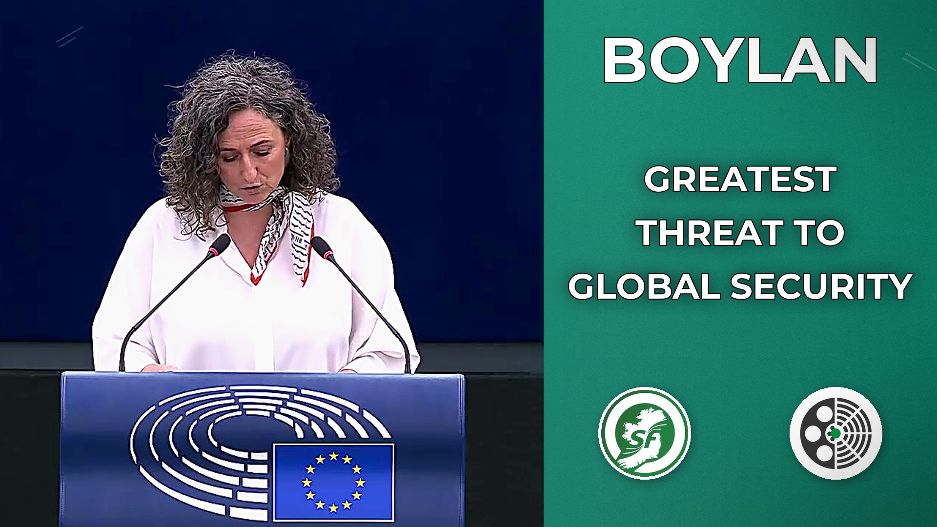 Lynn Boylan: Israel and US Are Greatest Threat to Global Security