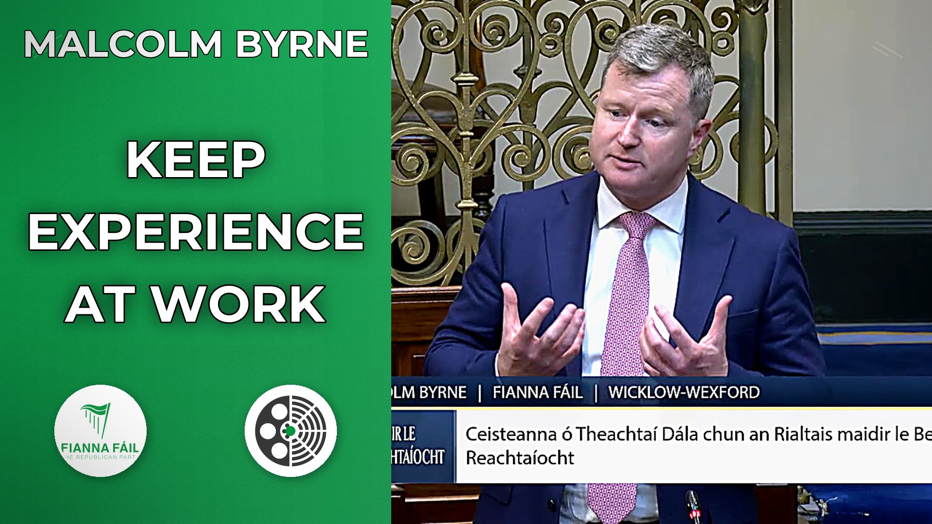 Malcolm Byrne presses to extend retirement age for emergency services