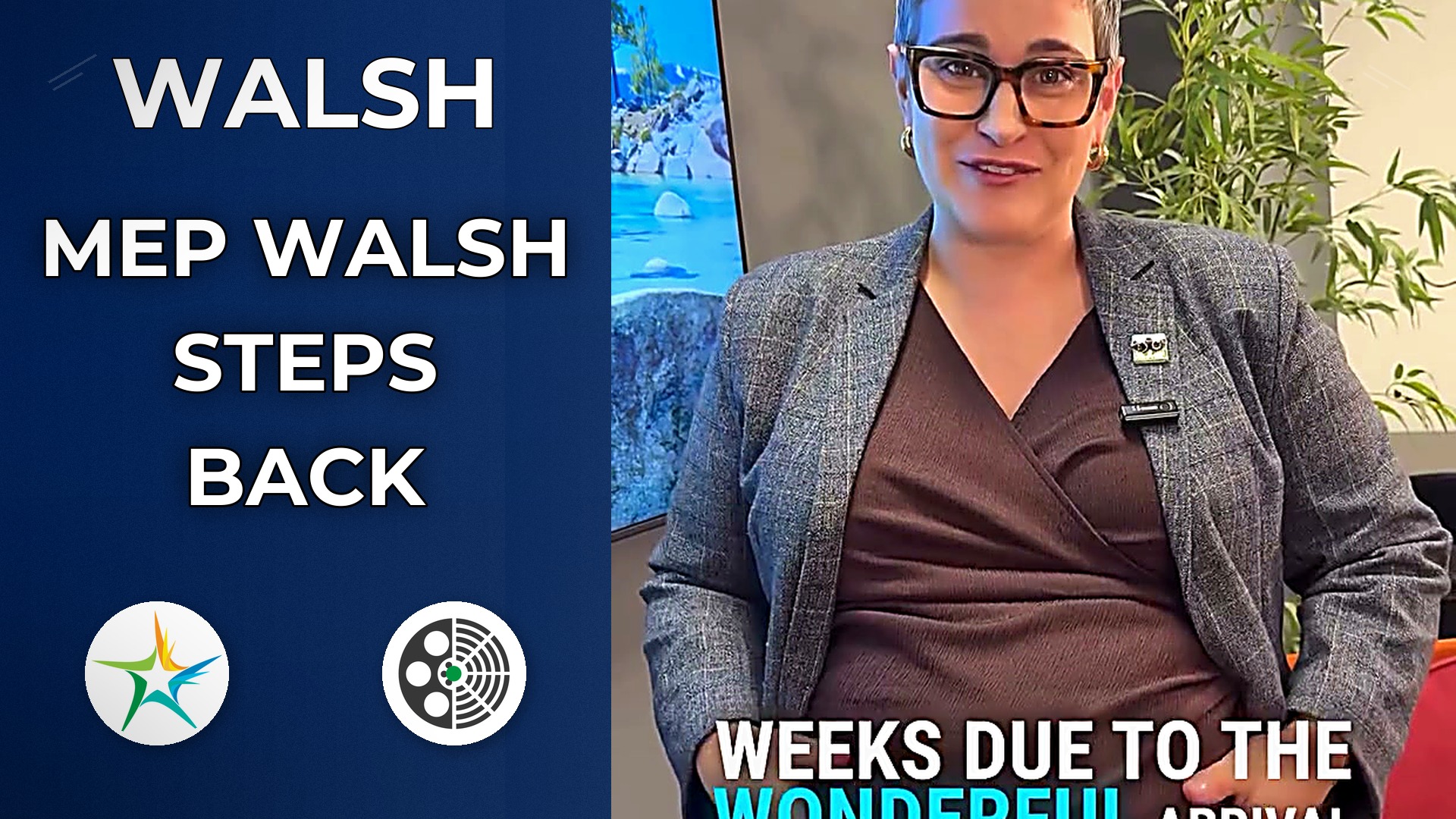 Maria Walsh says team will remain at work during maternity leave