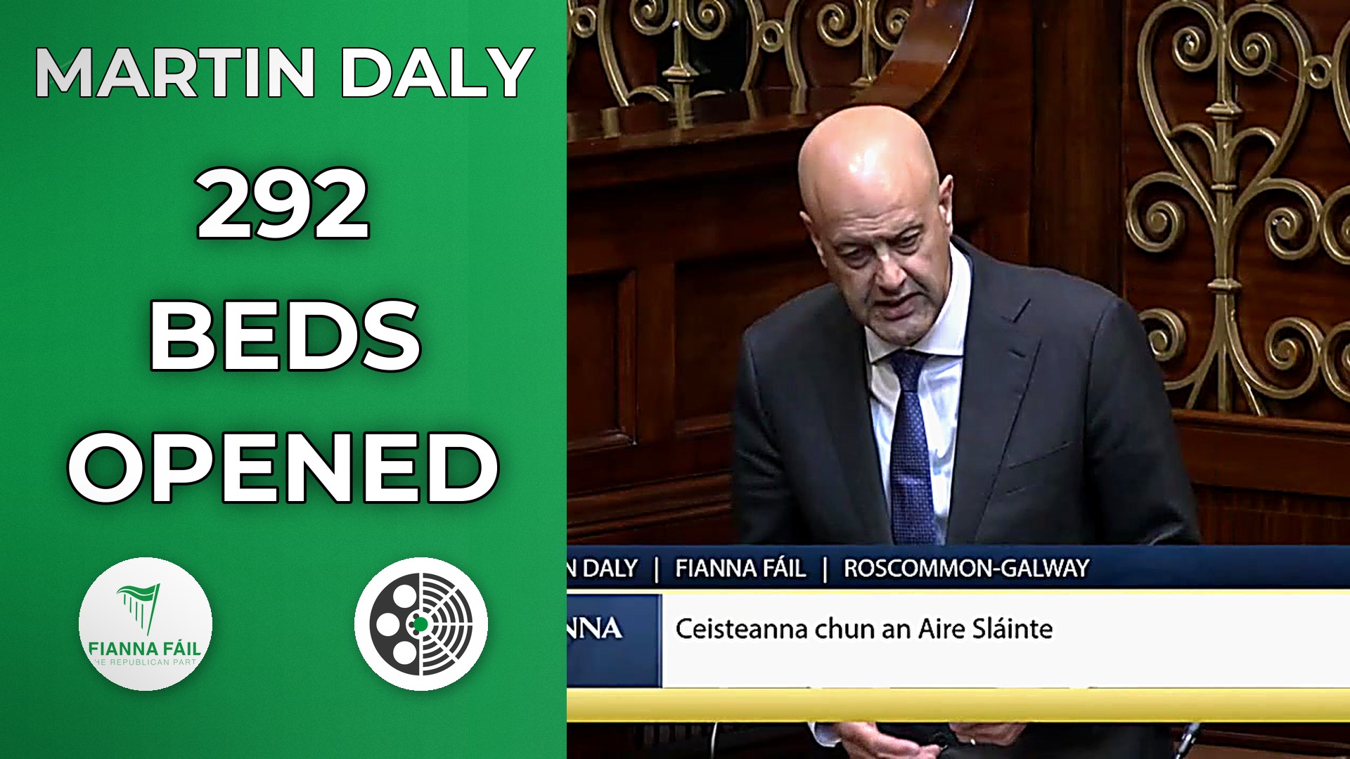 Martin Daly: Update on 4,000-4,500 Bed Plan