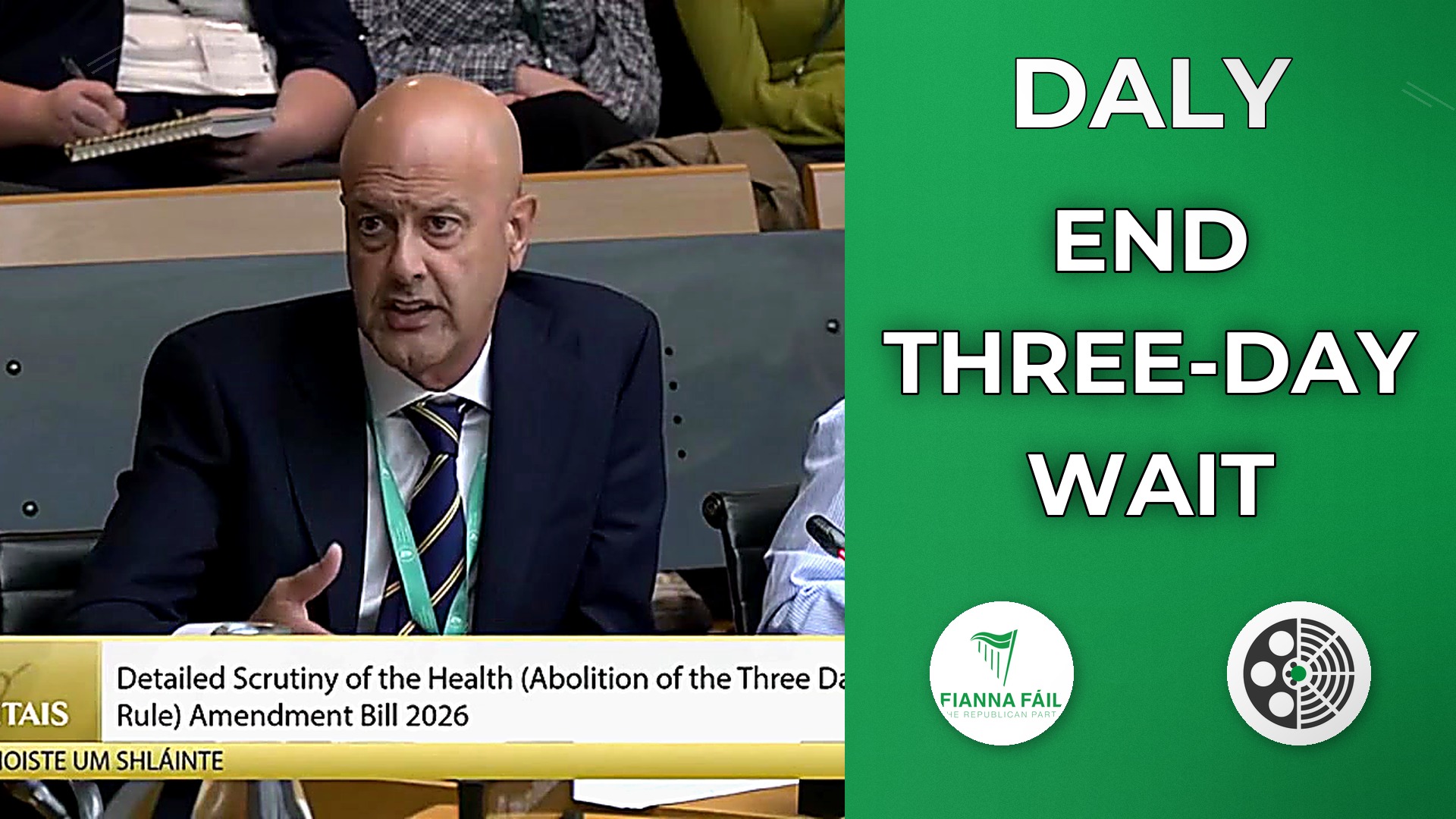 Martin Daly: GPs on the Three-Day Wait and Abortion Care
