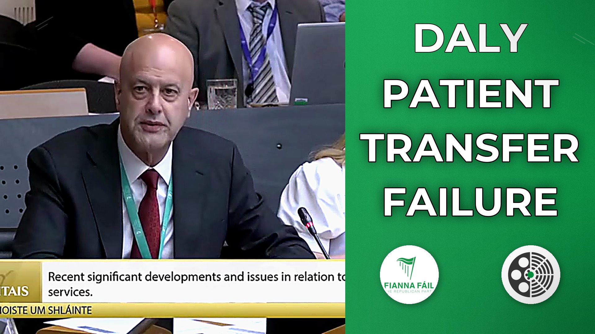Martin Daly: Patient transfer failure exposes system dysfunction