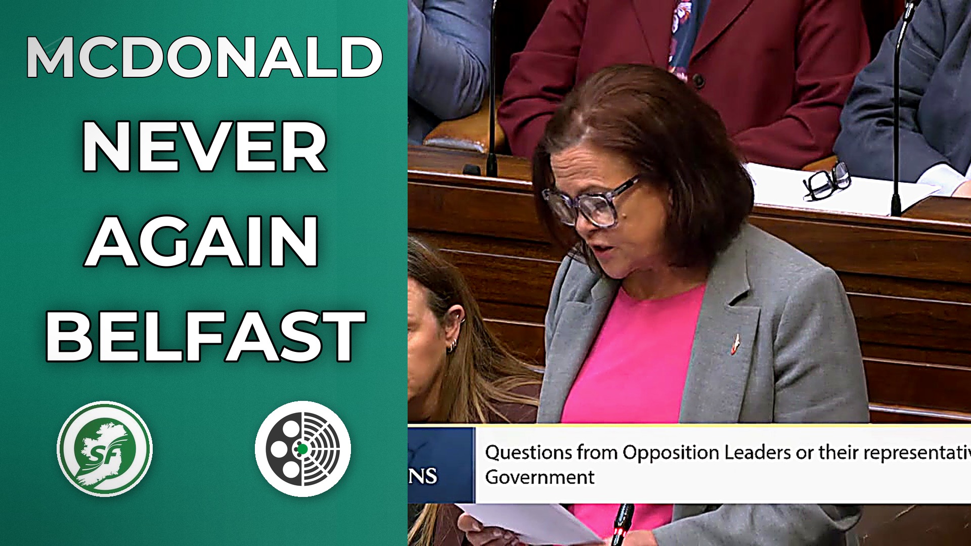 Mary Lou McDonald: Condemns Belfast Knife Attack, Demands Justice