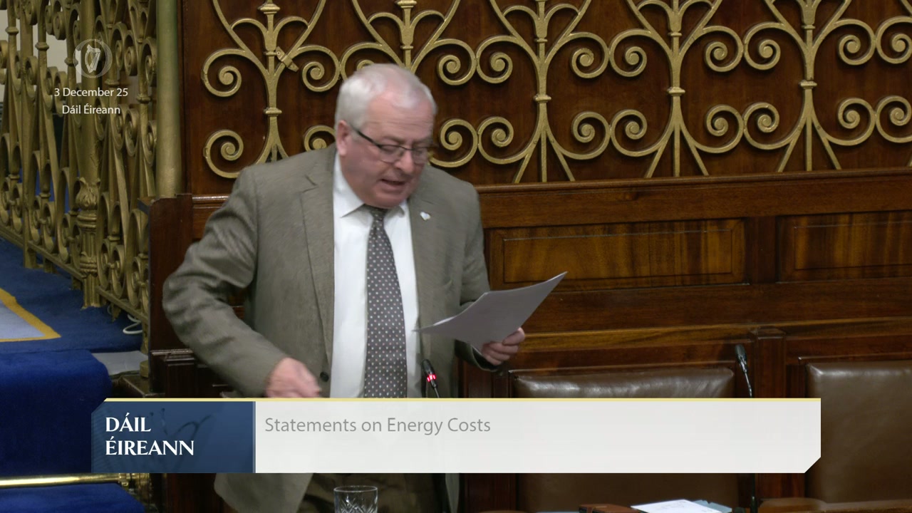 Mattie McGrath Accuses Government of Siding with Big Business