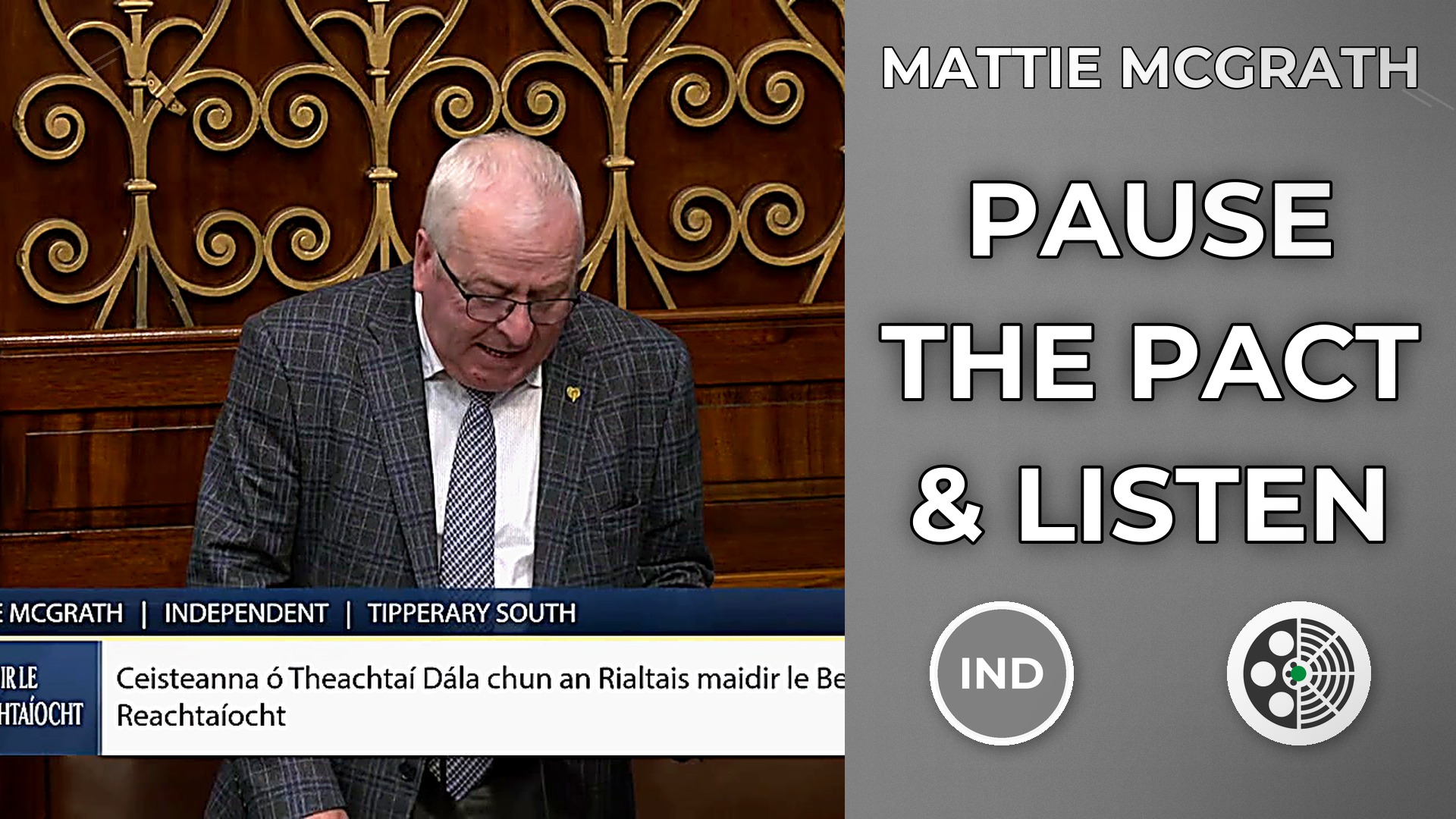 Mattie McGrath: Pause the EU Migration and Asylum Pact