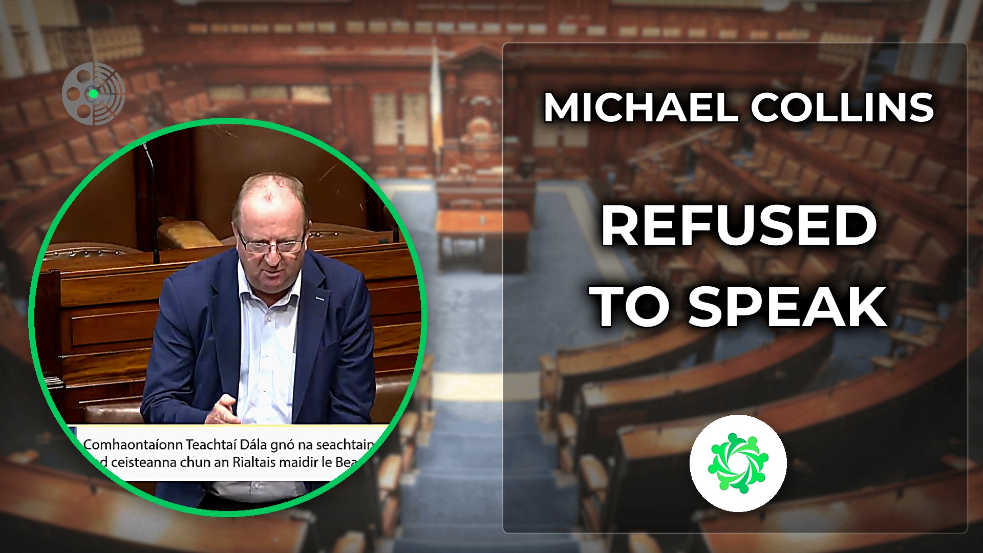 Michael Collins confronts Taoiseach over ignored crisis