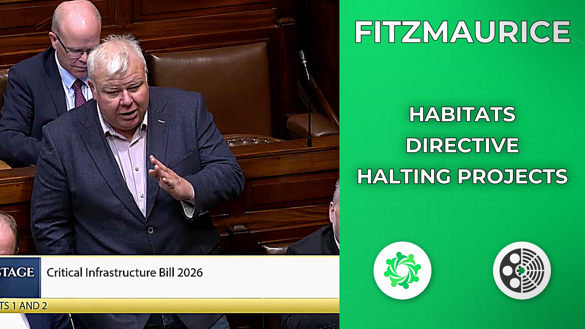 Michael Fitzmaurice: Habitats Directive is blocking projects