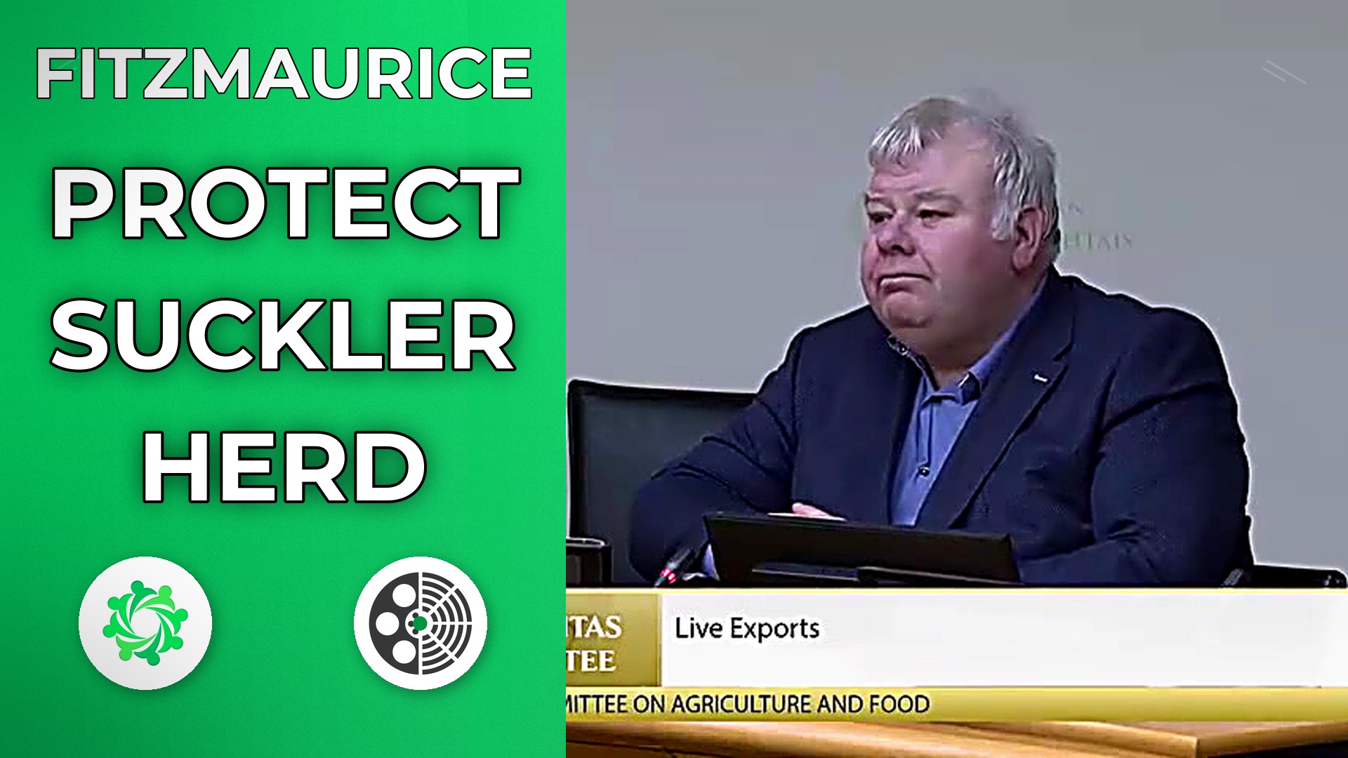 Michael Fitzmaurice: Save the Suckler Herd, Support Live Exports