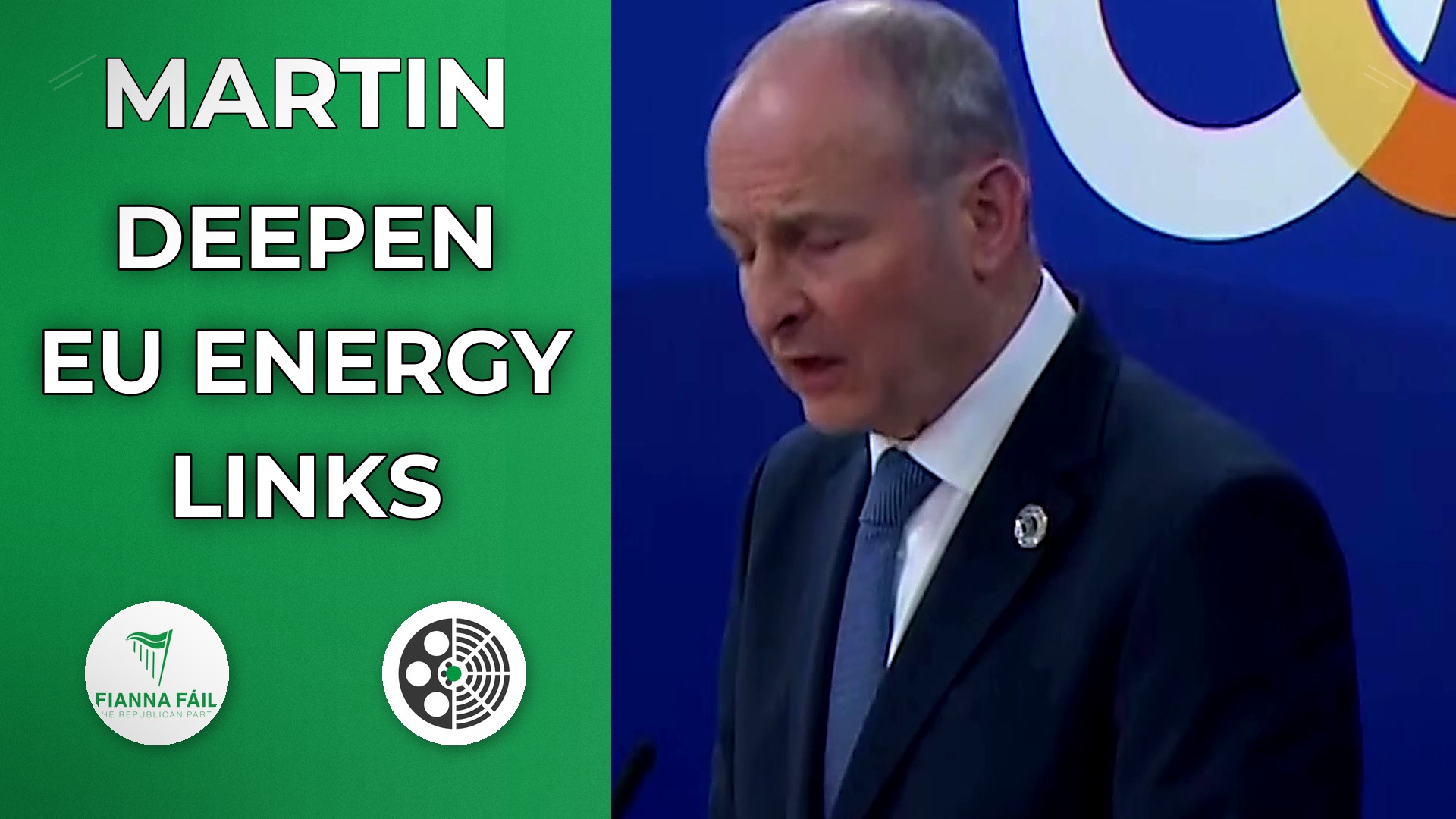 Micheál Martin: Europe must deepen energy links and resilience
