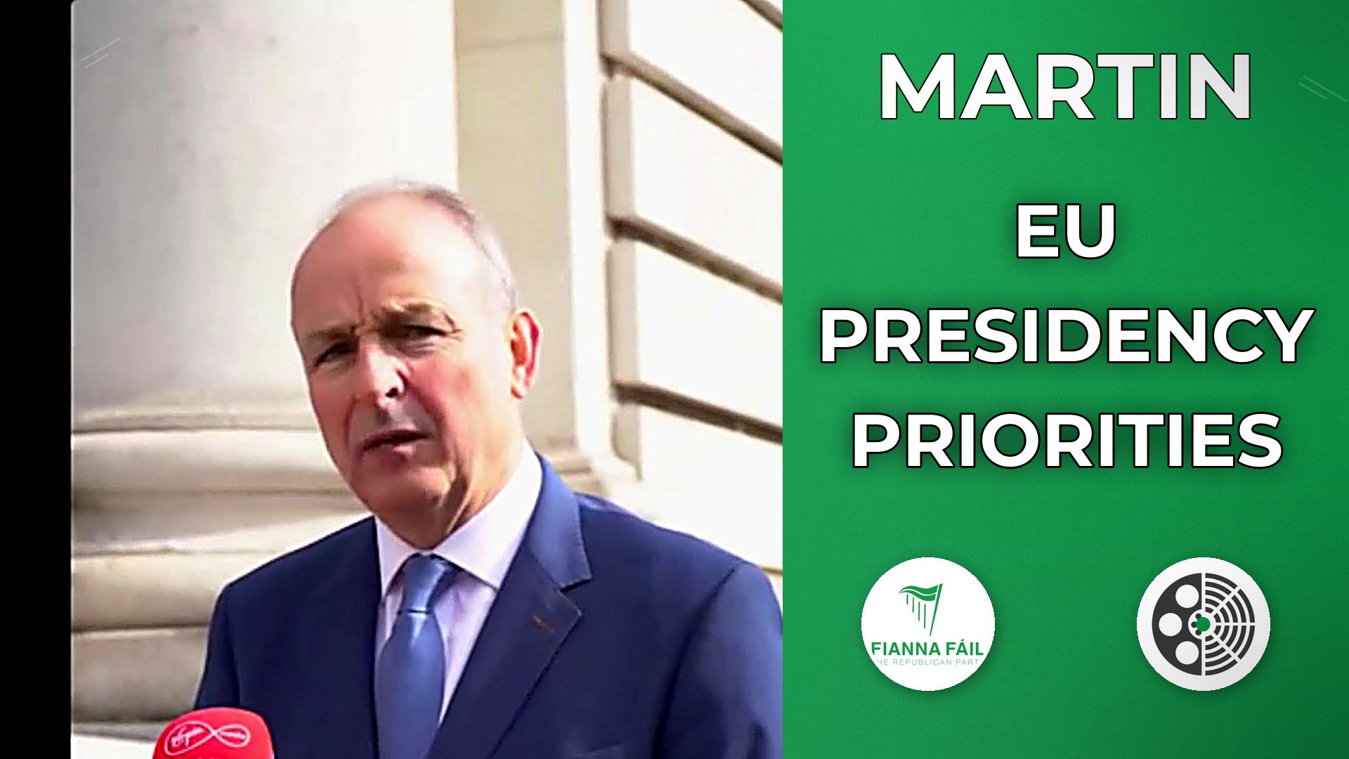 Micheál Martin: Launching Ireland's EU Presidency Priorities