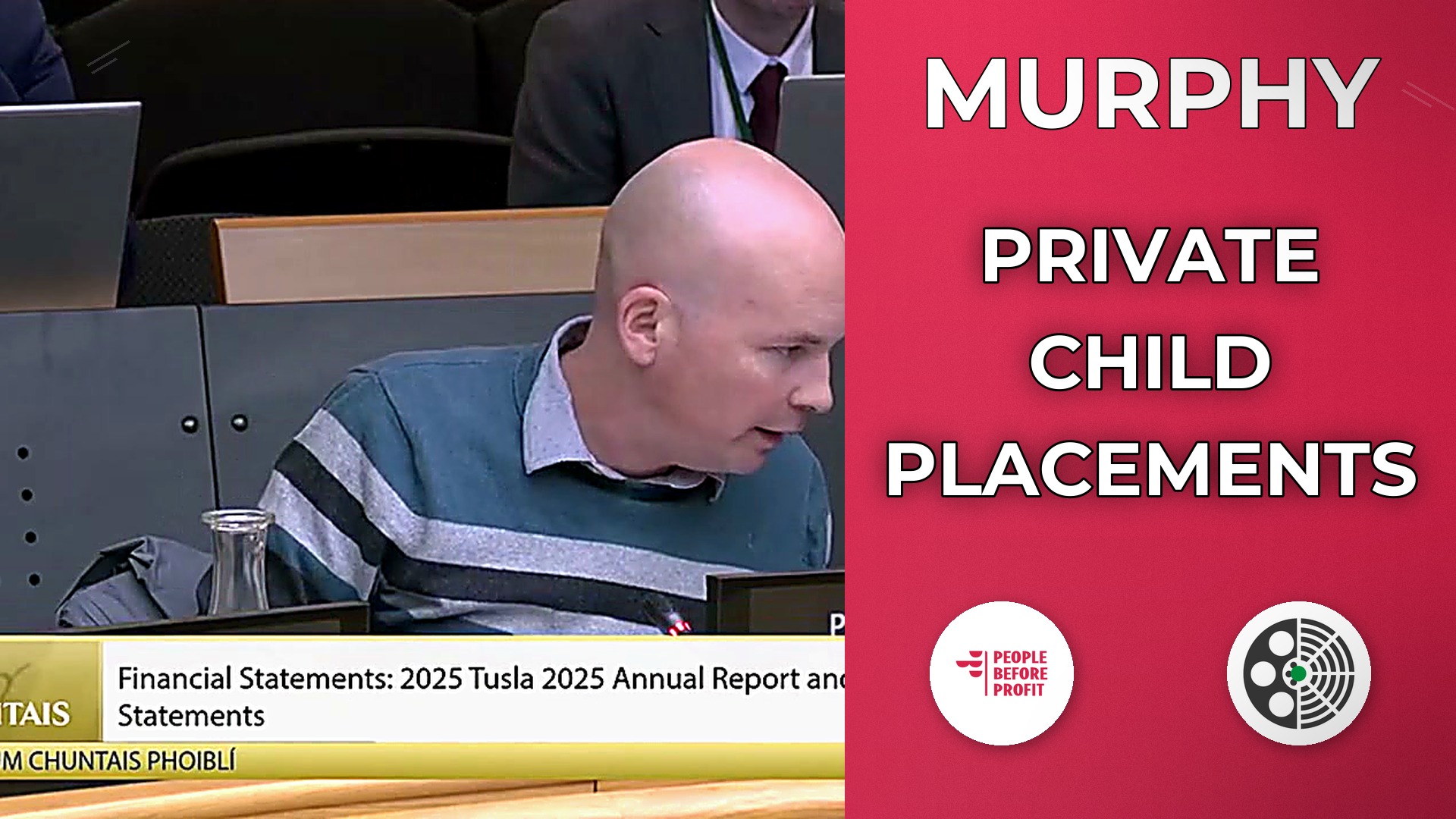 Paul Murphy challenges Tusla over private child placements