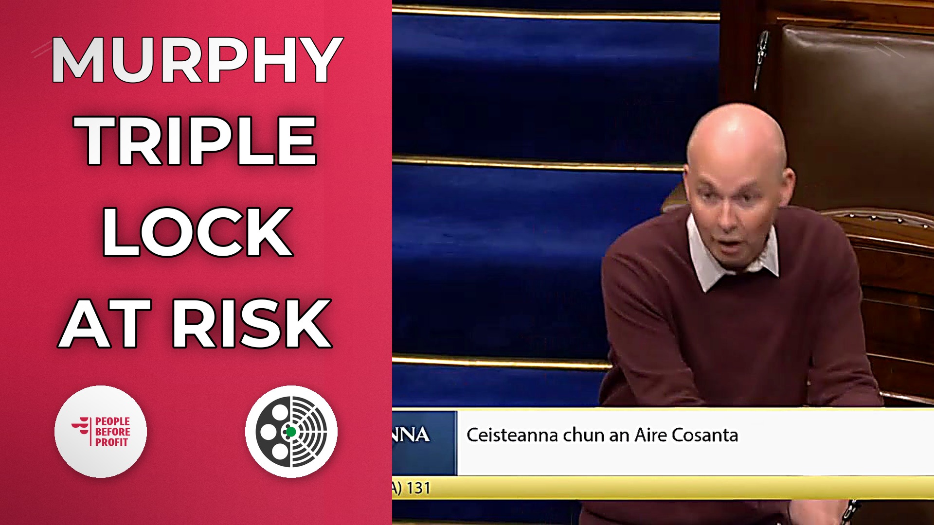 Paul Murphy: Will Ending the Triple Lock Enable Illegal Wars?