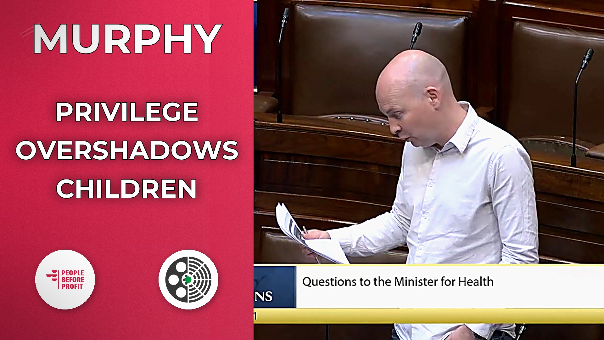 Paul Murphy: Audit Exposes Children's Waiting List Failures