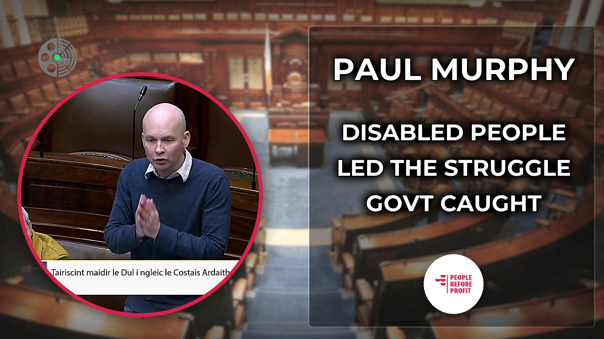 Paul Murphy: Disabled People Led the Cost‑of‑Living Fight