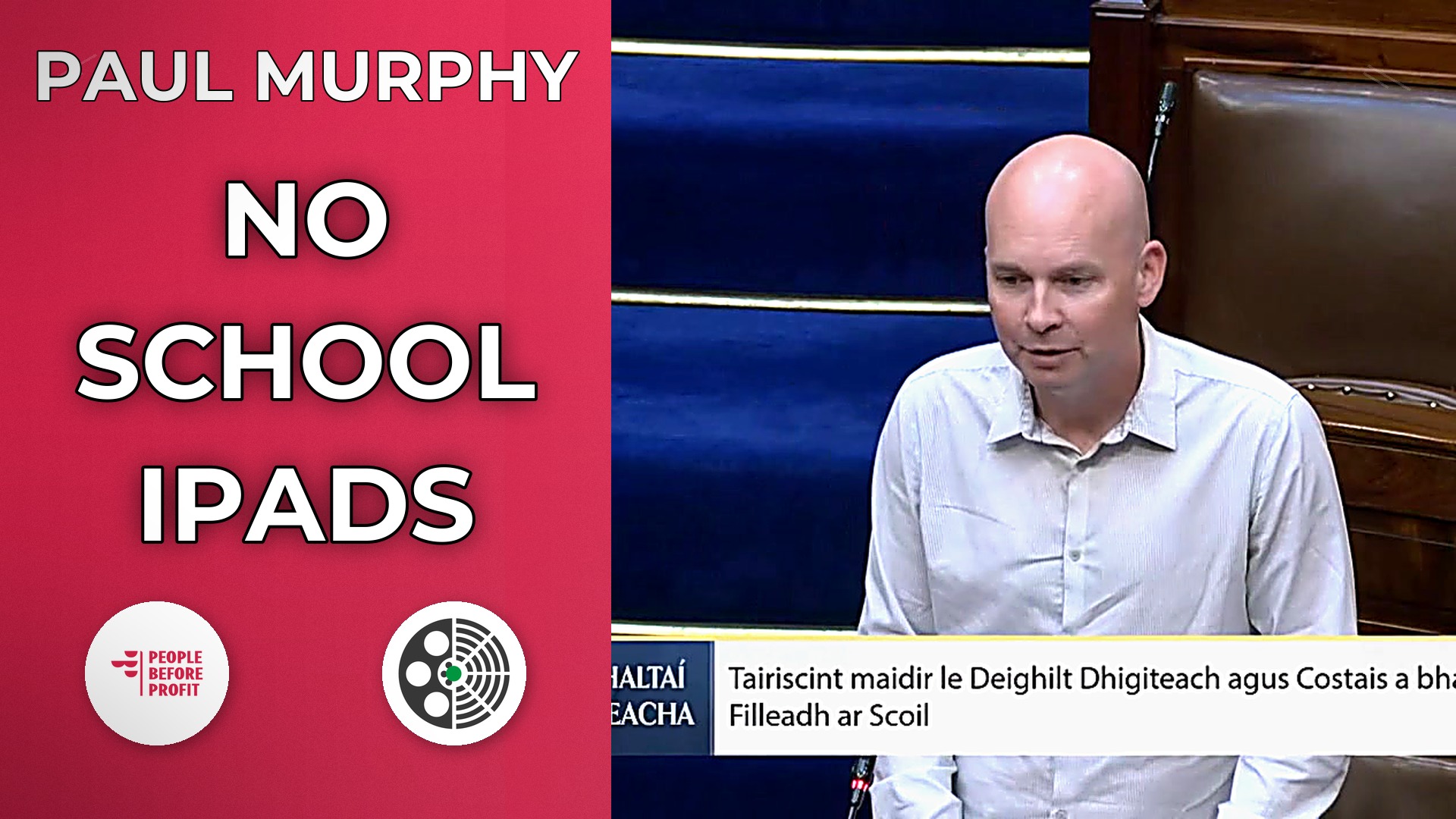 Paul Murphy: Schools Forcing Parents to Pay for iPads