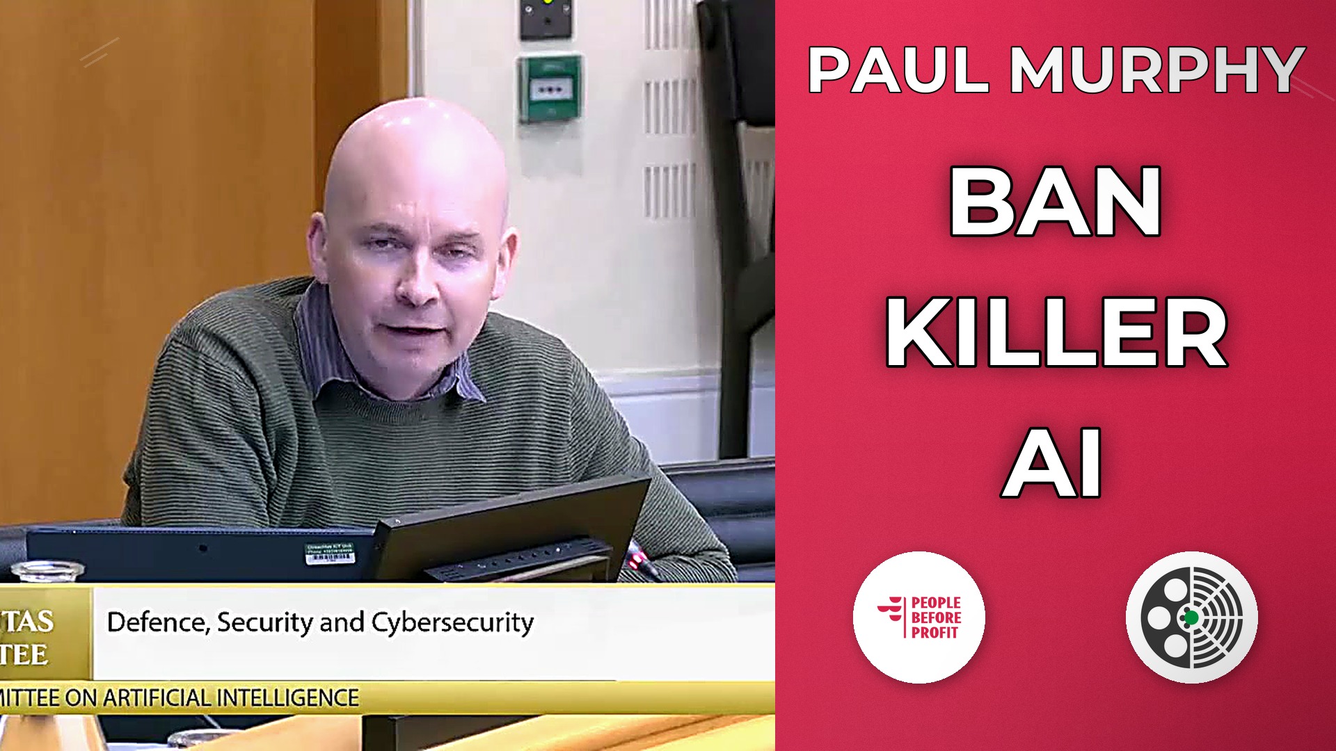 Paul Murphy: Military AI must never decide life or death