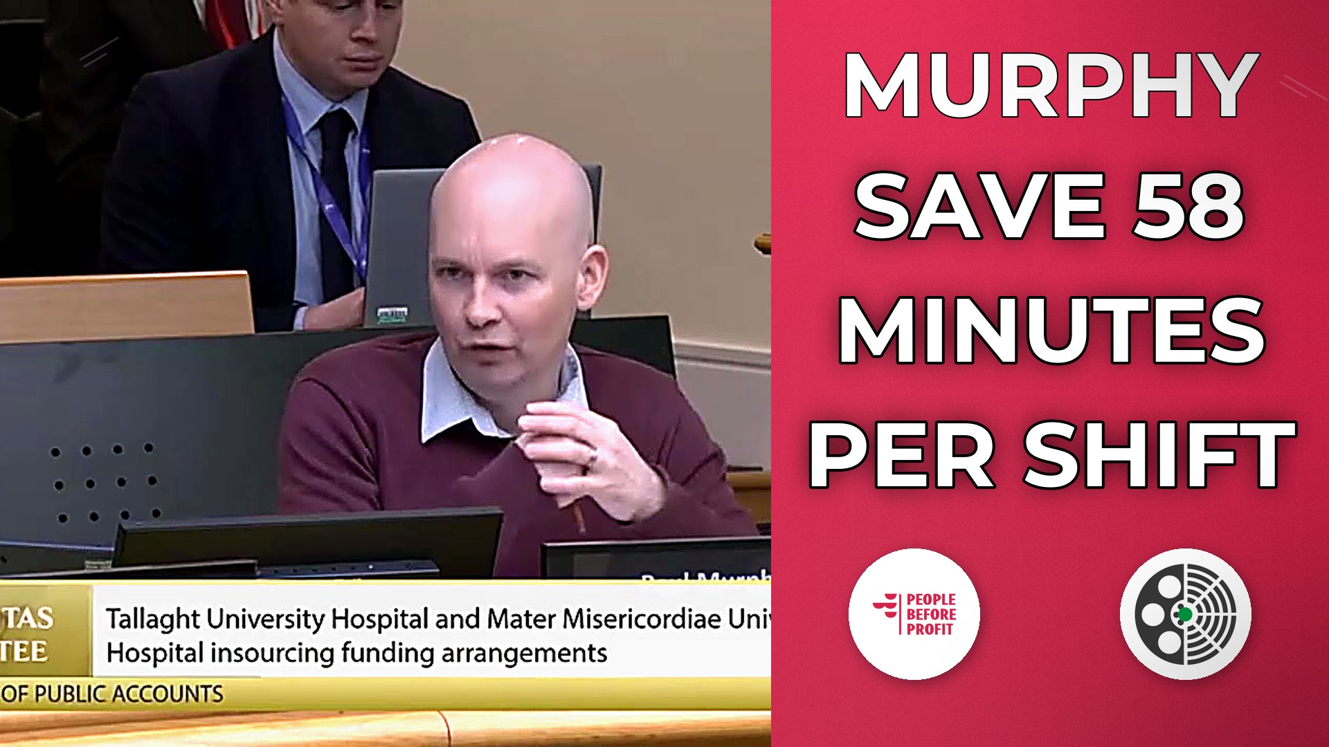 Paul Murphy Presses Tallagh on Insourcing and Single Sign-On