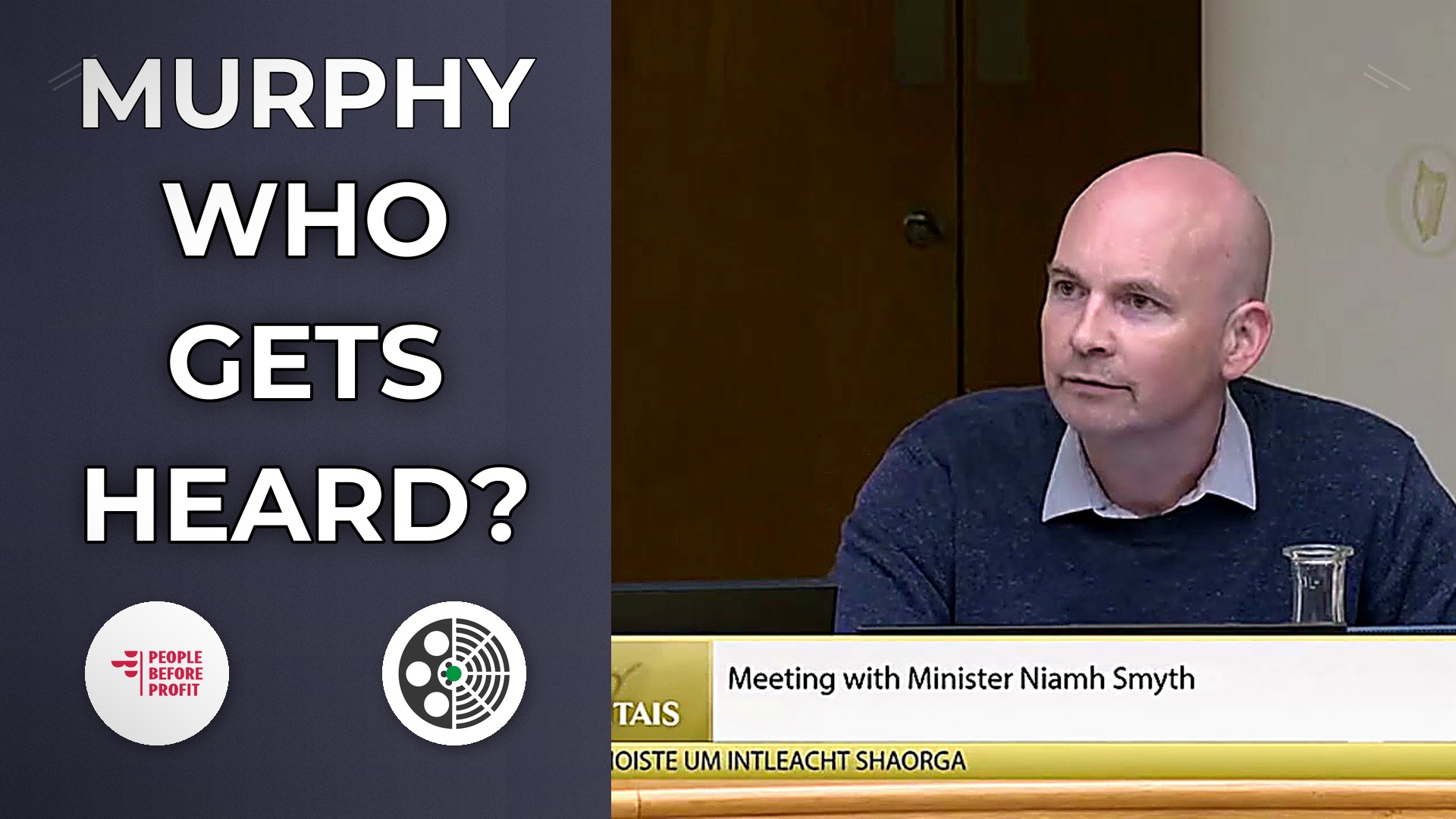 Paul Murphy Challenges Big Tech Focus of AI Summit