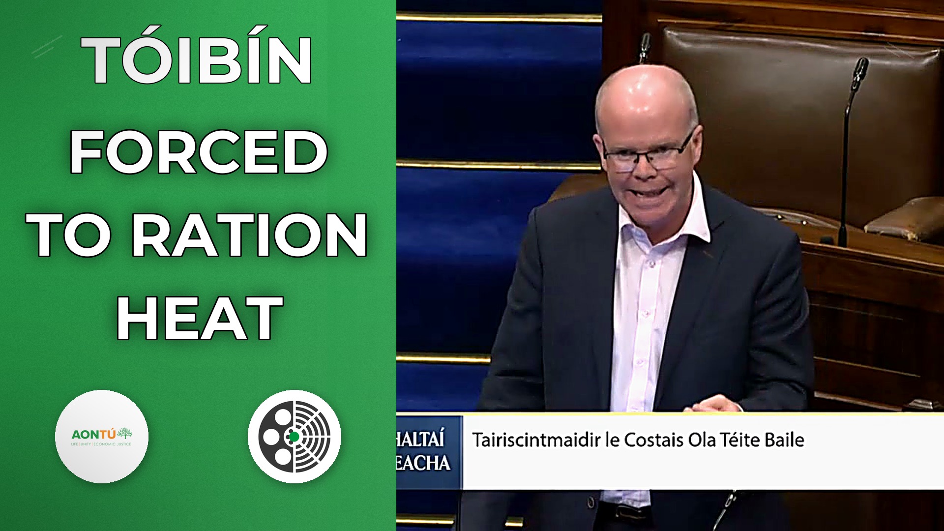 Peadar Tóibín says carbon tax hits people without alternatives