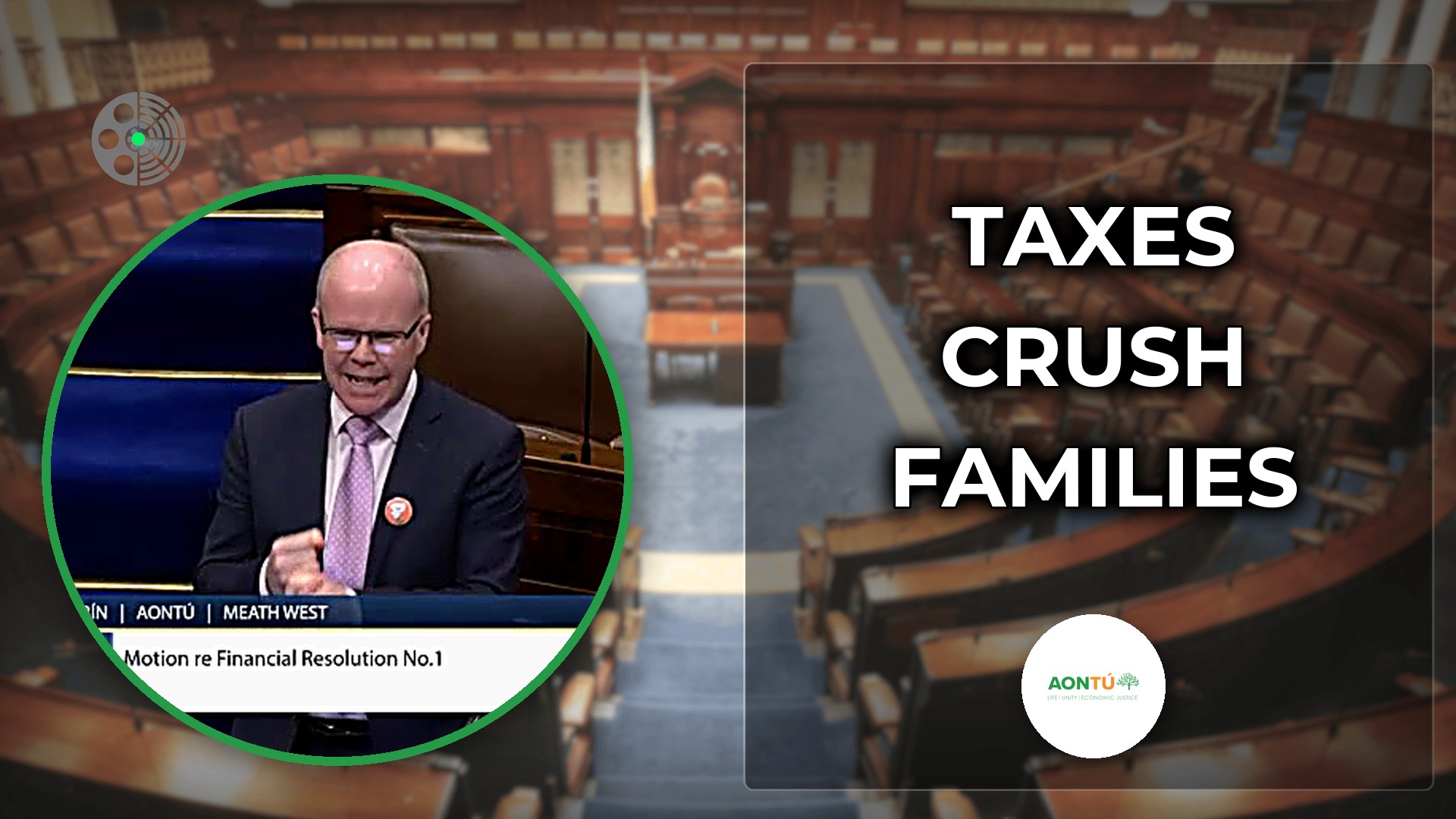 Peadar Tóibín: Government taxes are crushing families in energy crisis